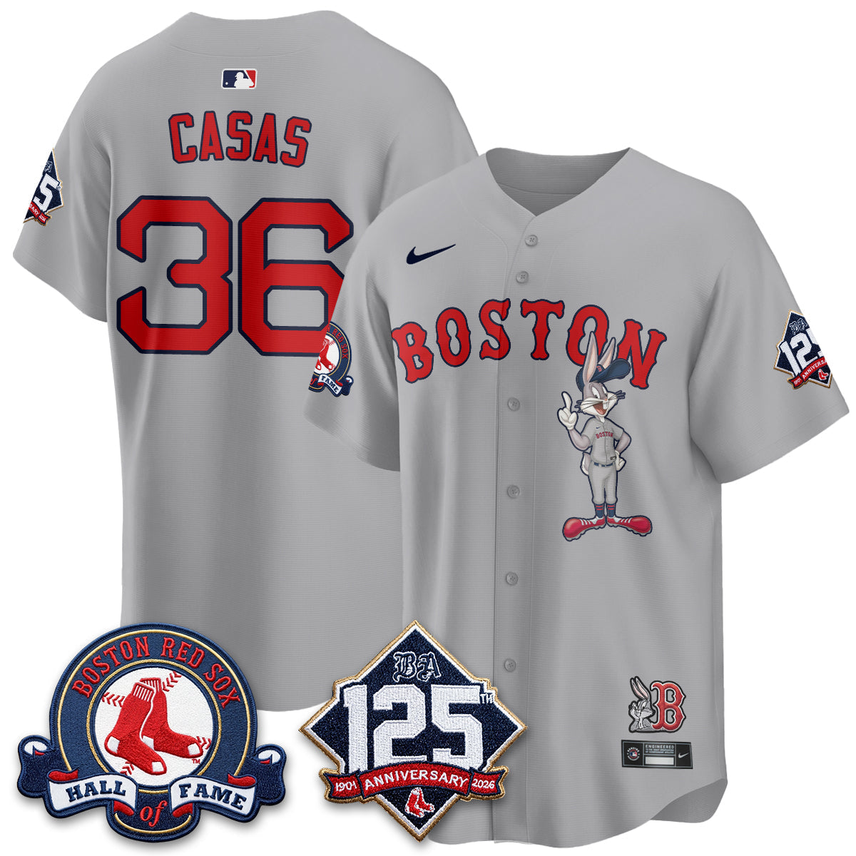 Boston Red Sox x Bunny Vapor Premier Limited Jersey - Stitched