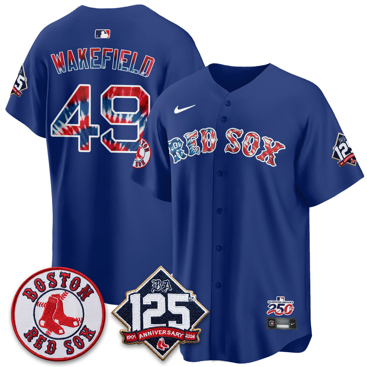 Boston Red Sox Americana 2026 Vapor Limited Jersey - Stitched