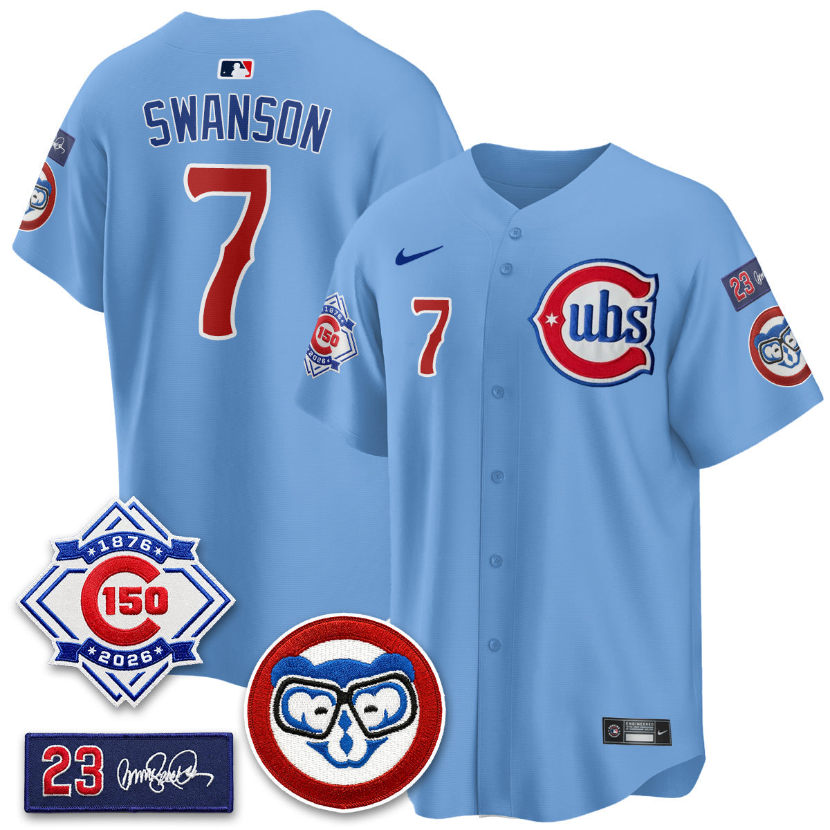 Chicago Cubs 150th Anniversary Holy Cow Vapor Premier Limited Jersey - Stitched