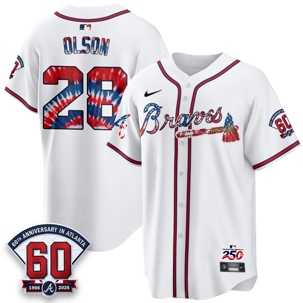 Atlanta Braves Americana 2026 Vapor Limited Jersey - Stitched