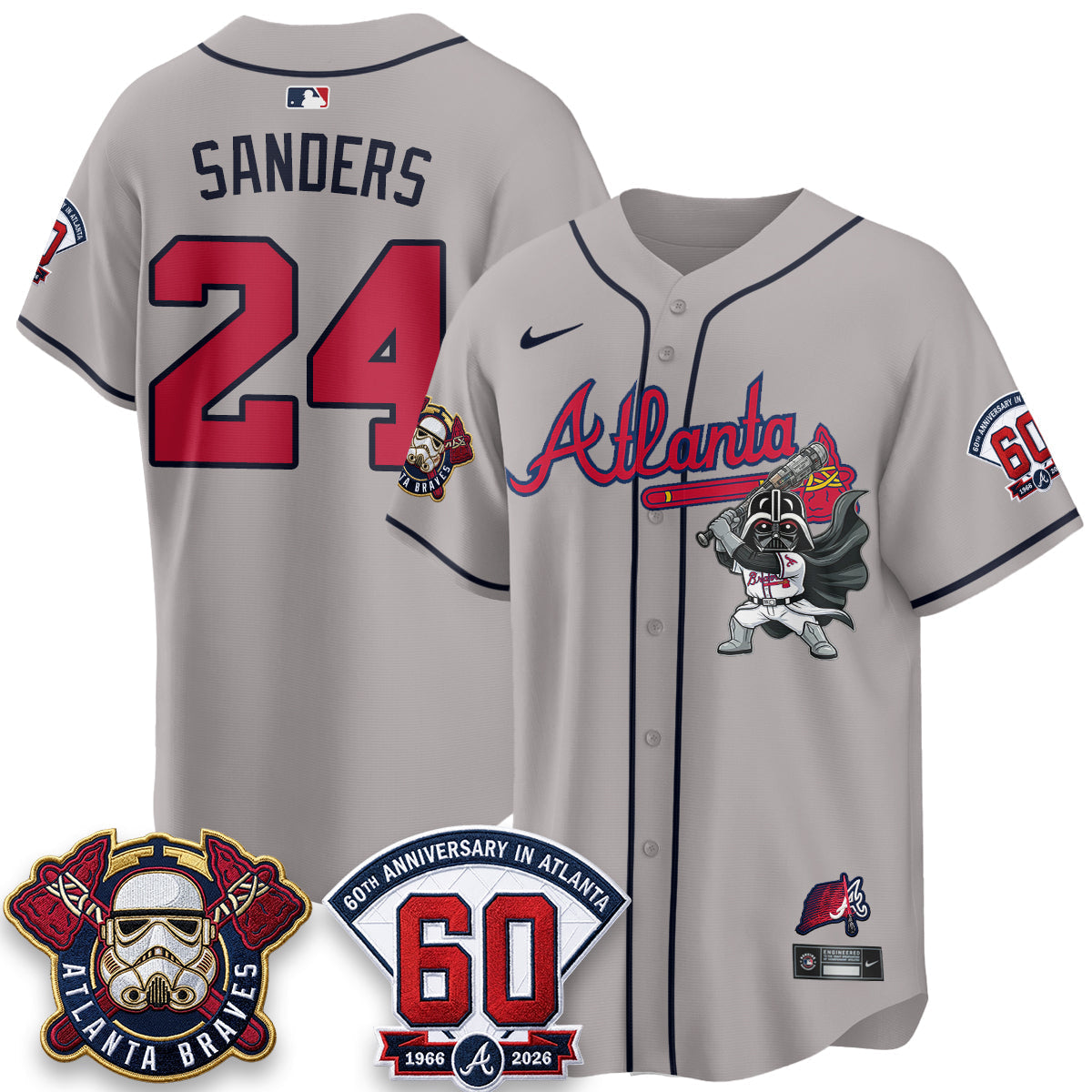 Atlanta Braves x SW Vapor Limited Jersey - Stitched