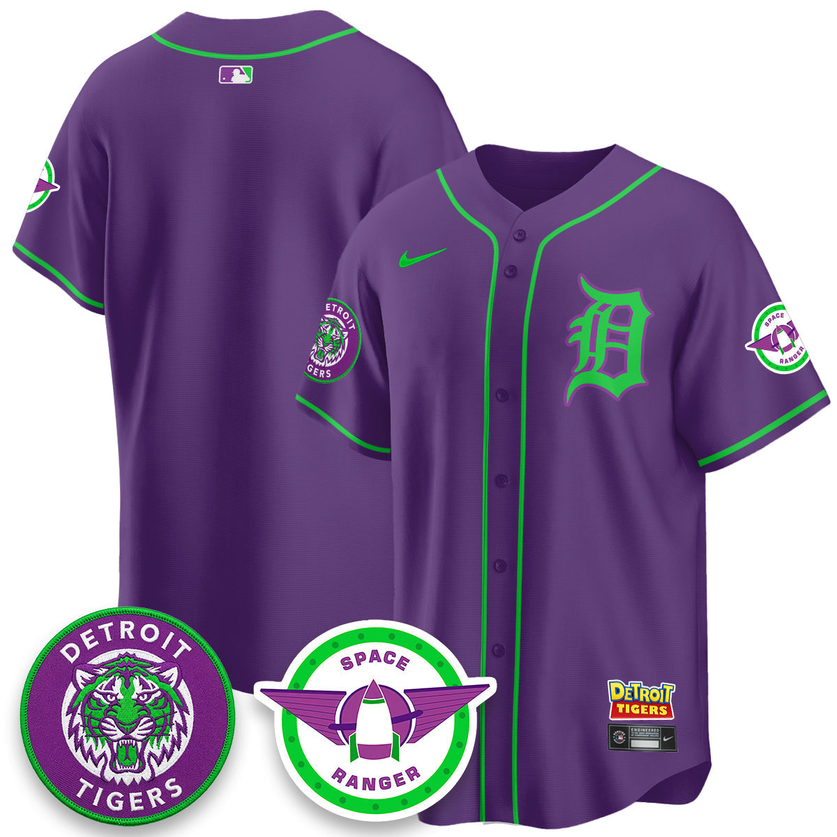 Detroit Tigers 2026 Space Ranger Edition Vapor Limited Jersey - Stitched
