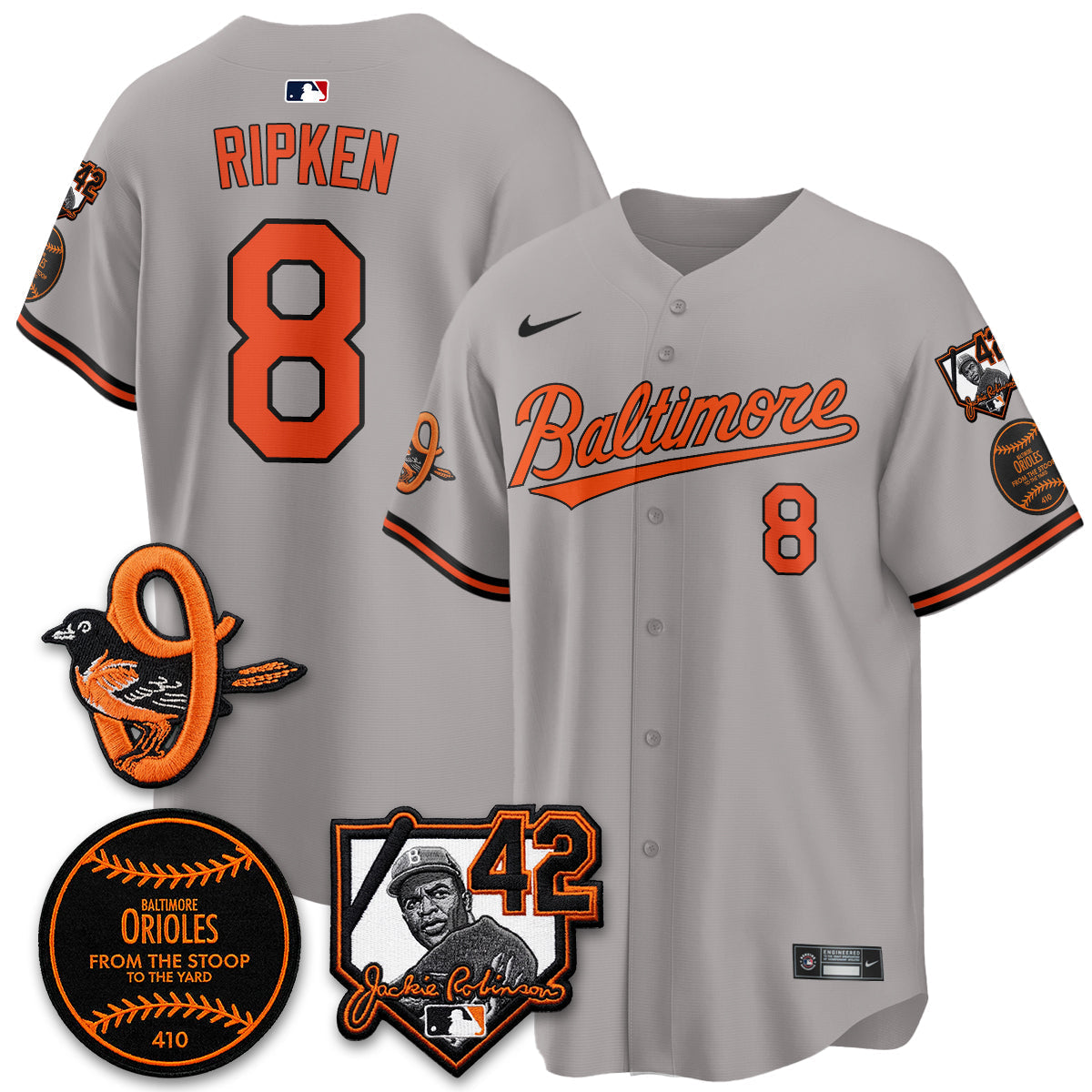 Baltimore Orioles 2026 Jackie Robinson Day Vapor Limited Jersey - Stitched-Cuztomshoes