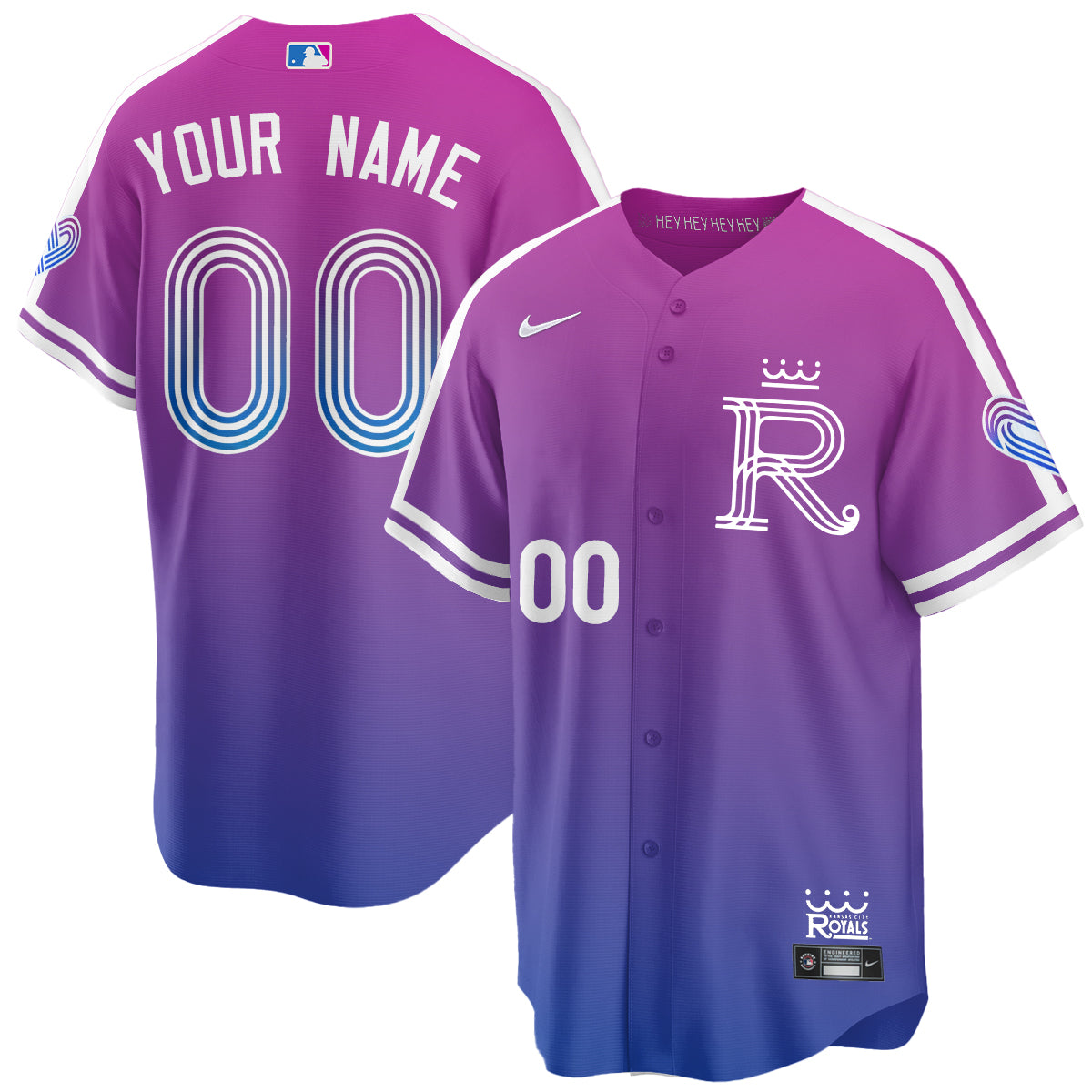 Kansas City Royals 2026 New City Connect Vapor Limited Custom Jersey - Stitched-Cuztomshoes