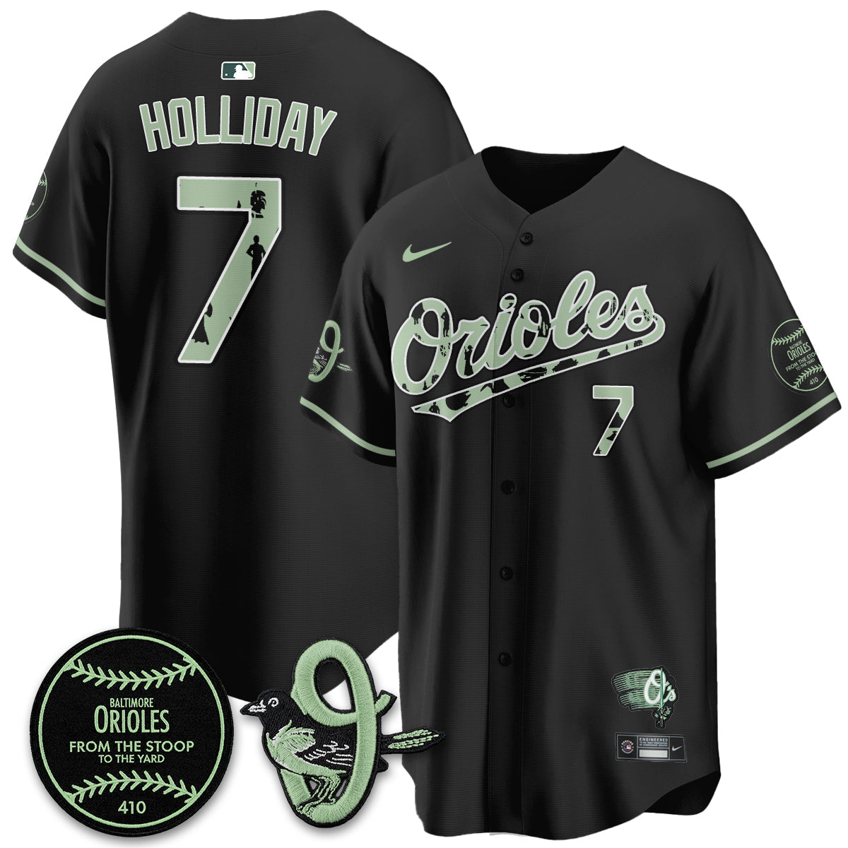 Baltimore Orioles x SW Vapor Premier Limited Jersey - Stitched