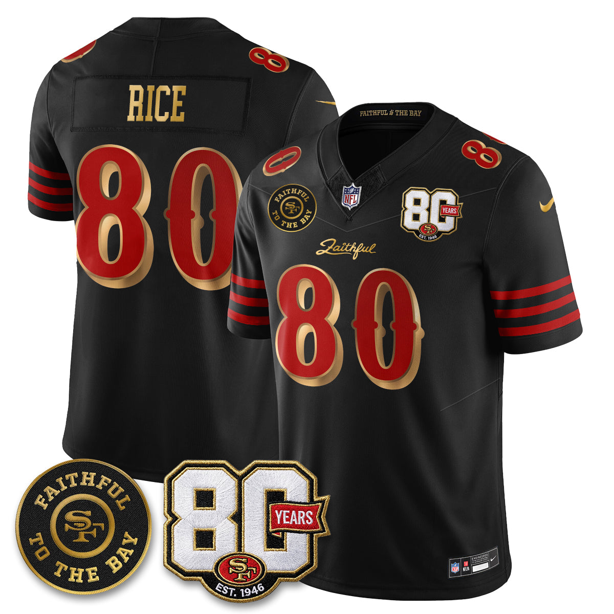 San Francisco Giants “Rivalries” Vapor Limited Jersey - Faithful To The Bay Patch - Stitched