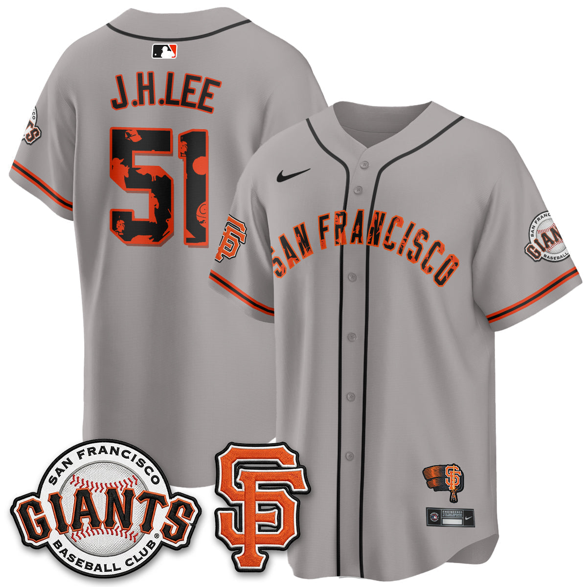 San Francisco Giants 2026 SW Vapor Limited Jersey - Stitched