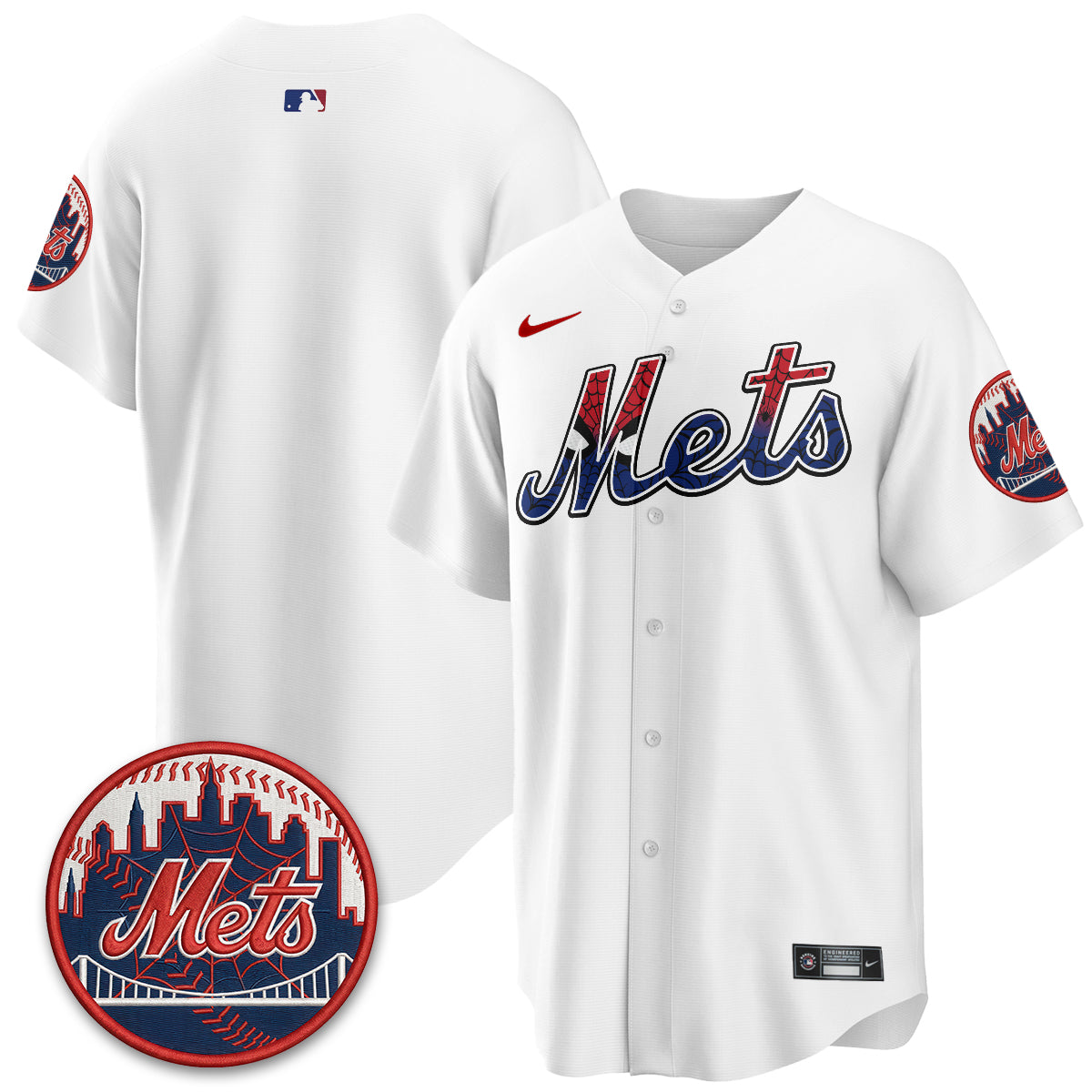 New York Mets x Web-Head Vapor Premier Limited Jersey - Stitched V2
