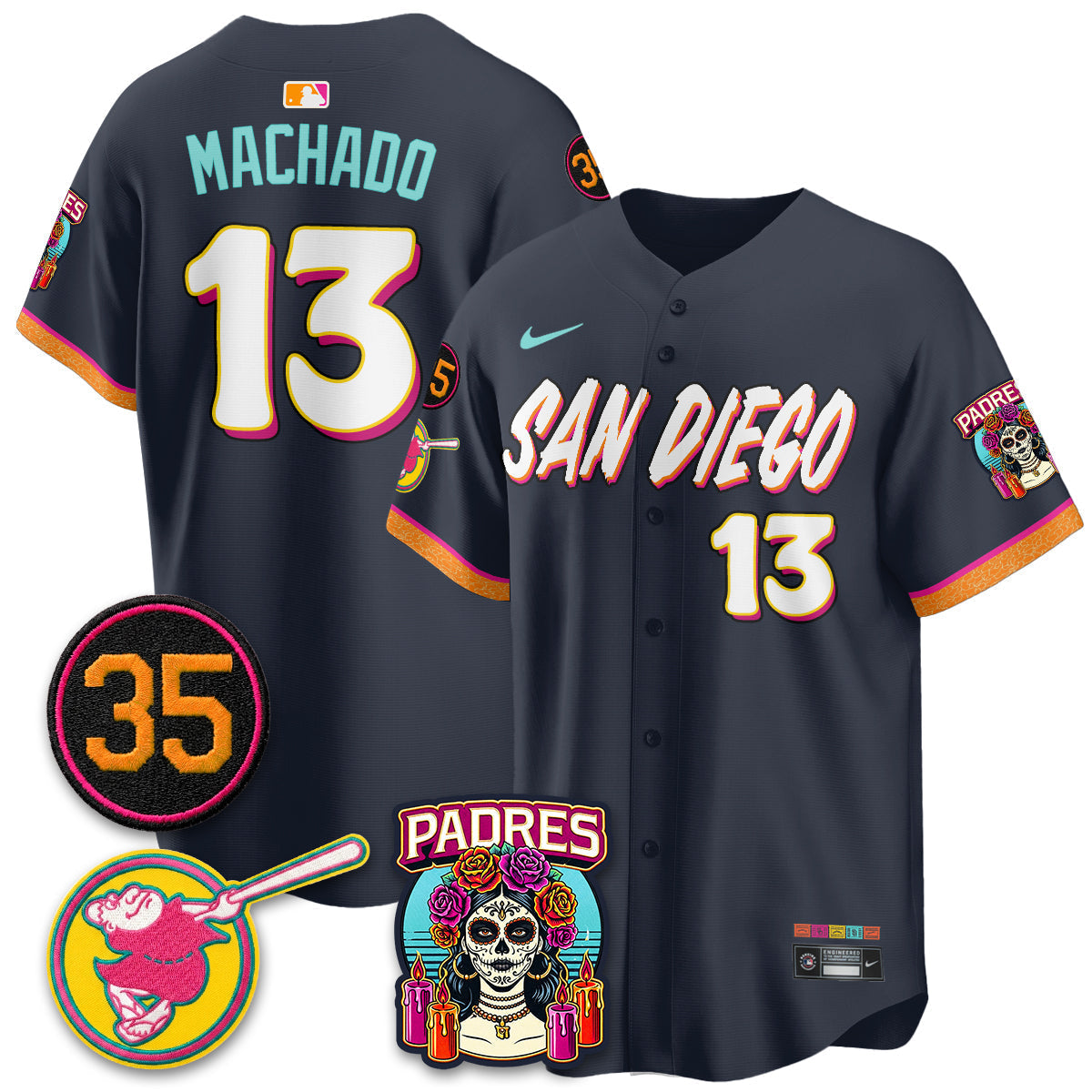 San Diego Padres 2026 City Connect Vapor Premier Limited Jersey - Stitched V2