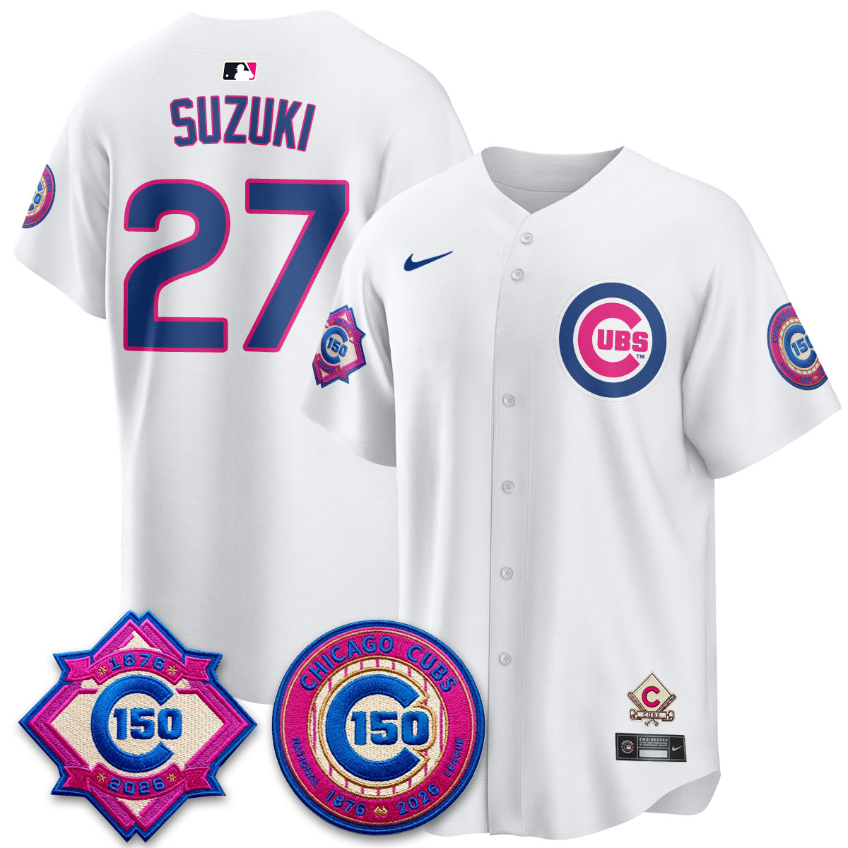 Chicago Cubs x "Graduation" Vapor Limited Jersey - Stitched