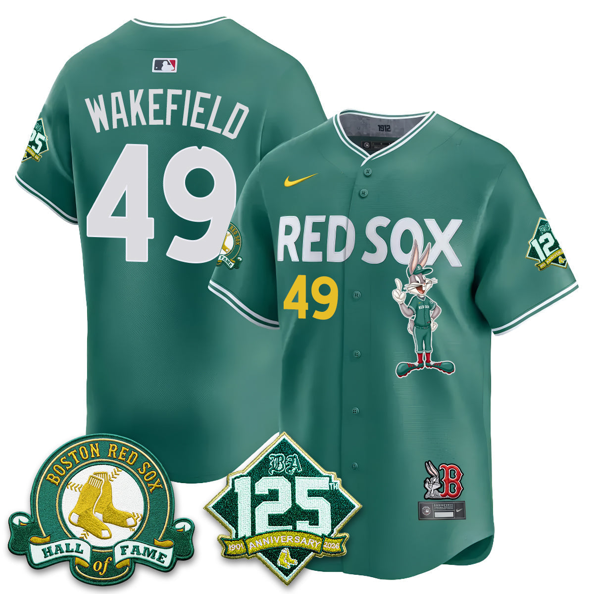 Boston Red Sox x Bunny Vapor Premier Limited Jersey - Stitched