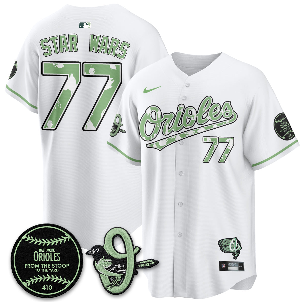 Baltimore Orioles x SW Vapor Premier Limited Jersey - Stitched