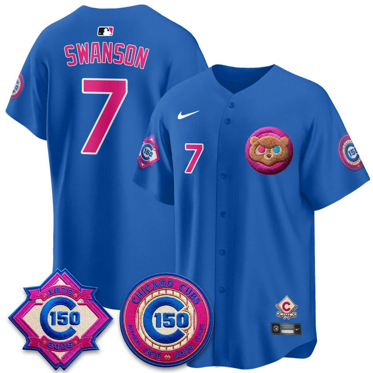 Chicago Cubs x "Graduation" Vapor Limited Jersey - Stitched