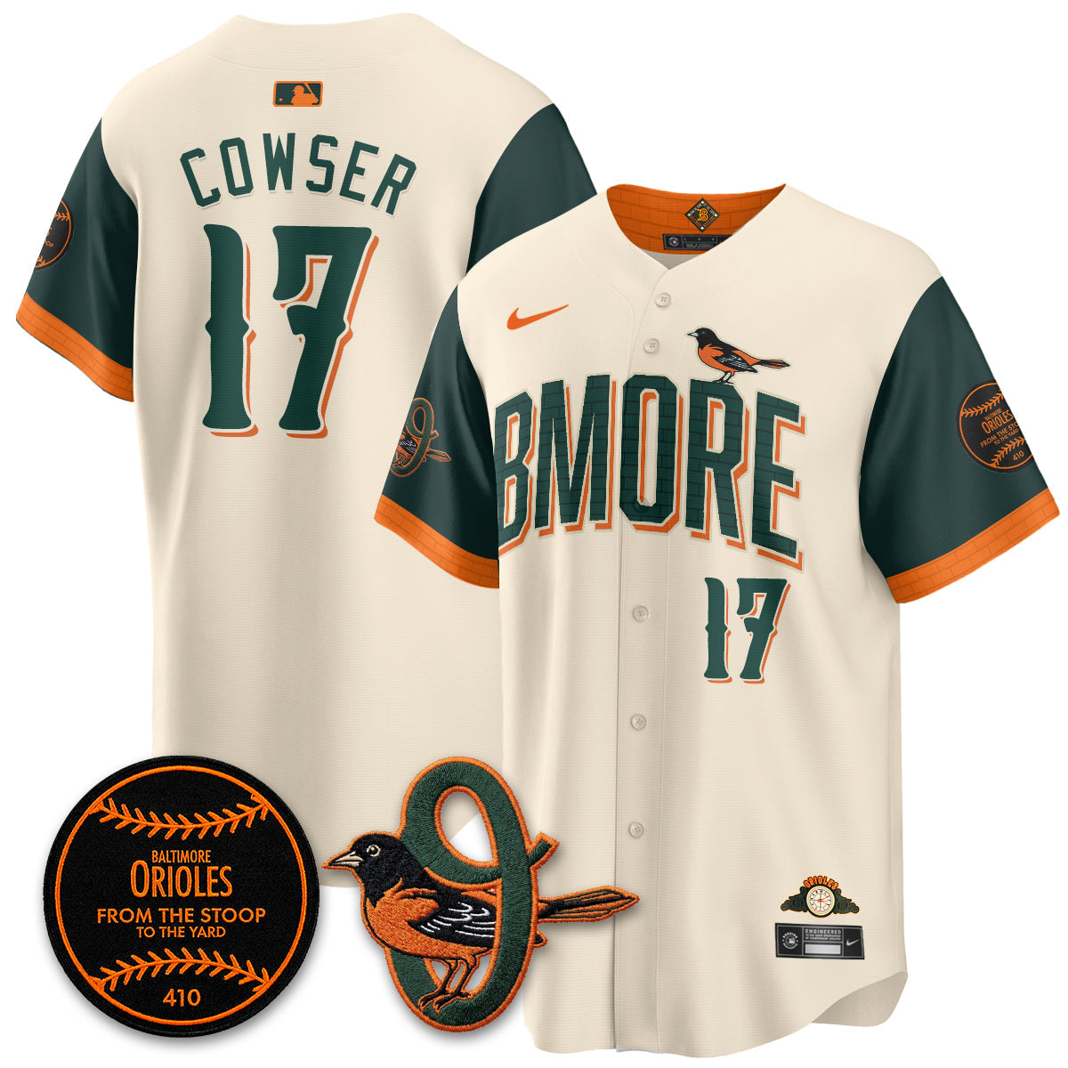 Baltimore Orioles 2026 City Connect Vapor Premier Limited Jersey - Stitched-Cuztomshoes