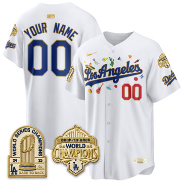 Los Angeles Dodgers Mexican Heritage 2026 Premier Limited Vapor Custom Jersey - Stitched-Cuztomshoes