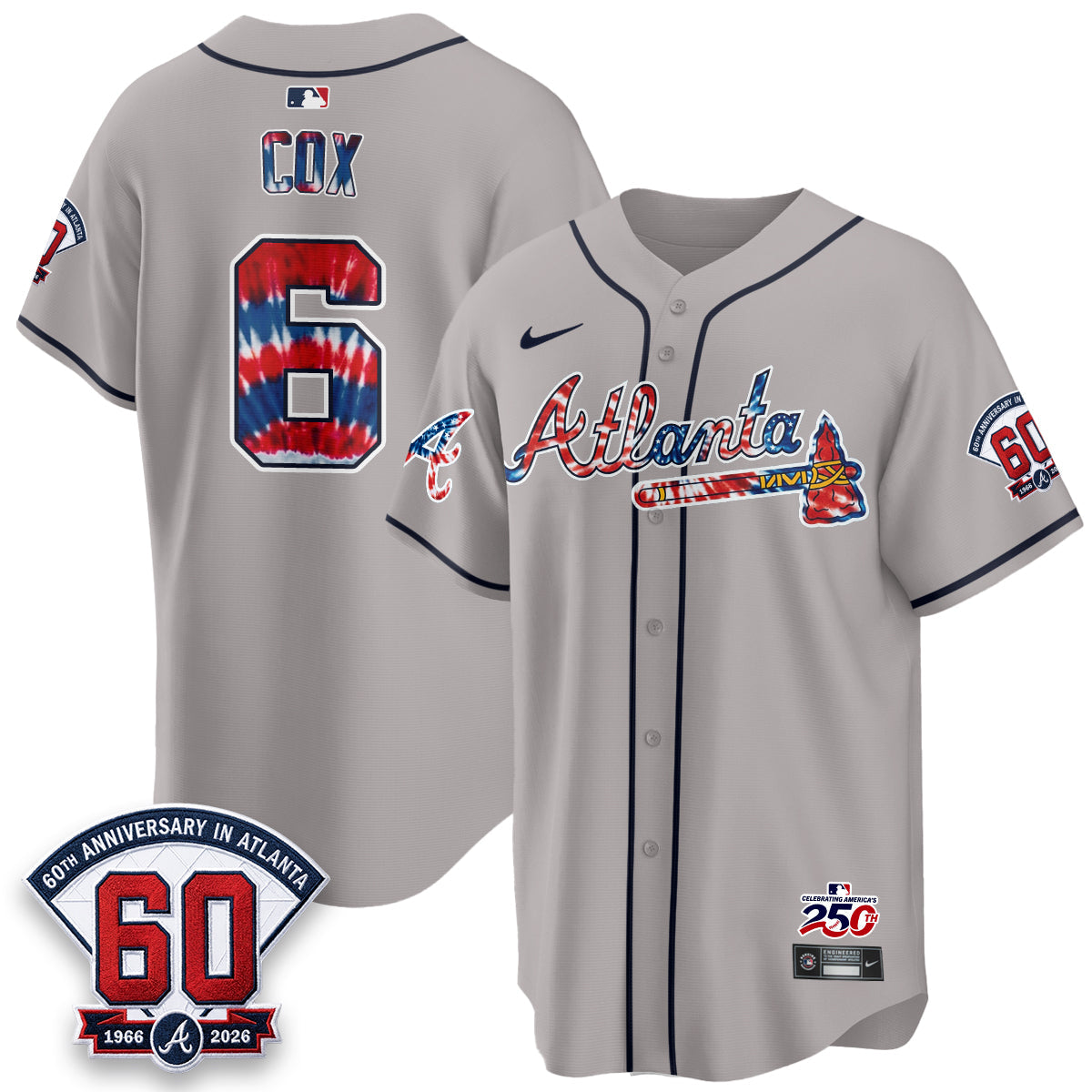 Atlanta Braves Americana 2026 Vapor Limited Jersey - Stitched
