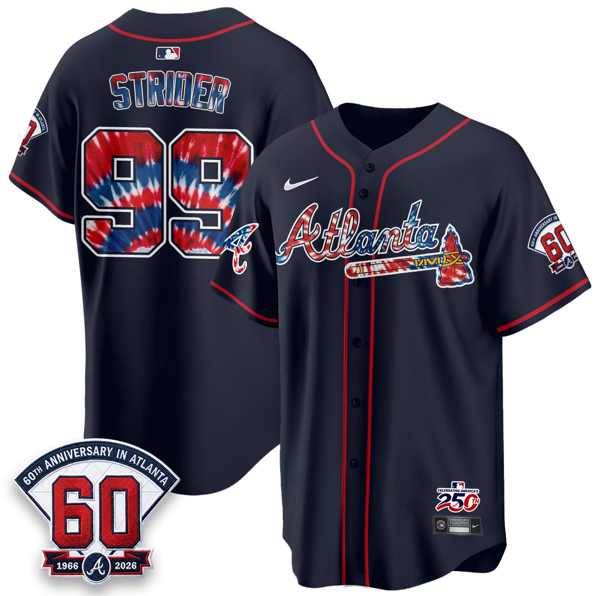 Atlanta Braves Americana 2026 Vapor Limited Jersey - Stitched
