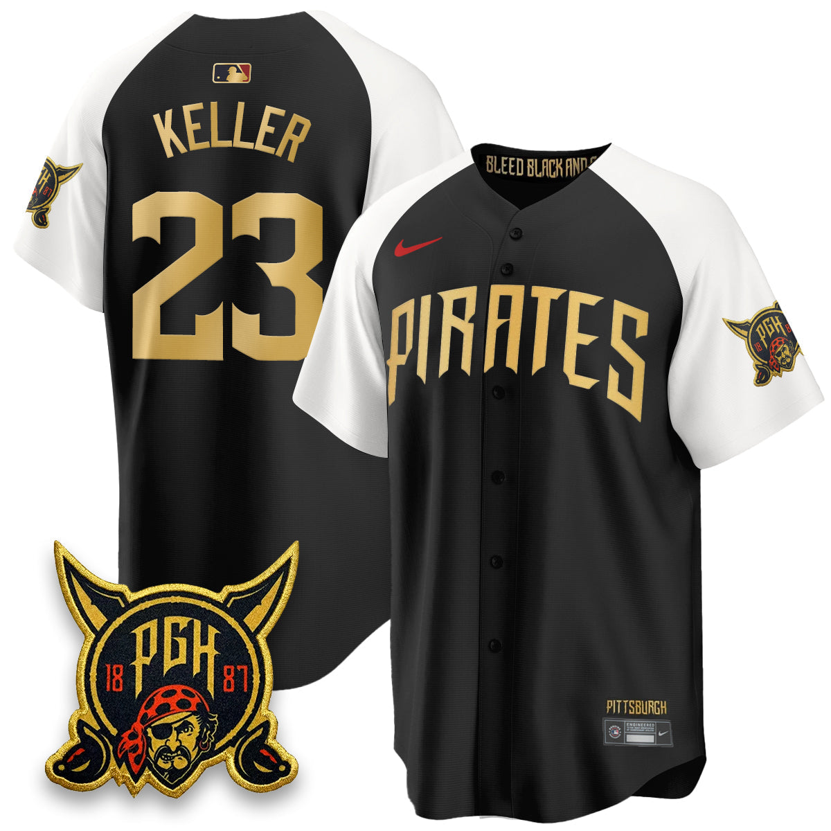 Pittsburgh Pirates 2026 City Connect Vapor Limited Jersey - Stitched
