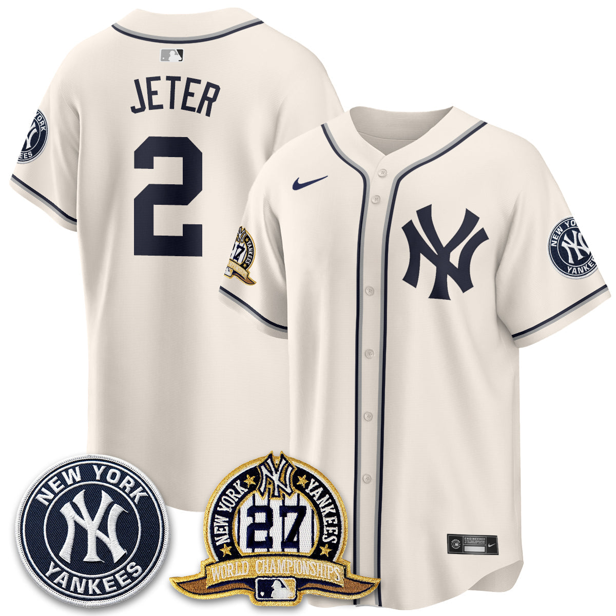 New York Yankees 2026 Black Out Style Vapor Limited Jersey - Stitched