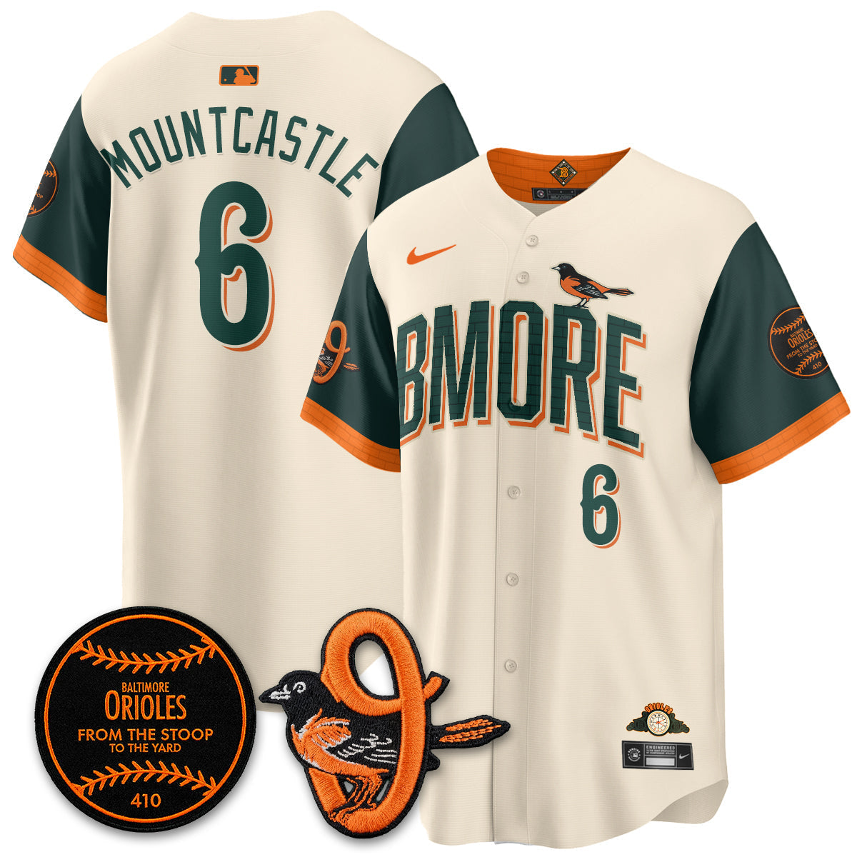 Baltimore Orioles 2026 City Connect Vapor Premier Limited Jersey - Stitched-Cuztomshoes