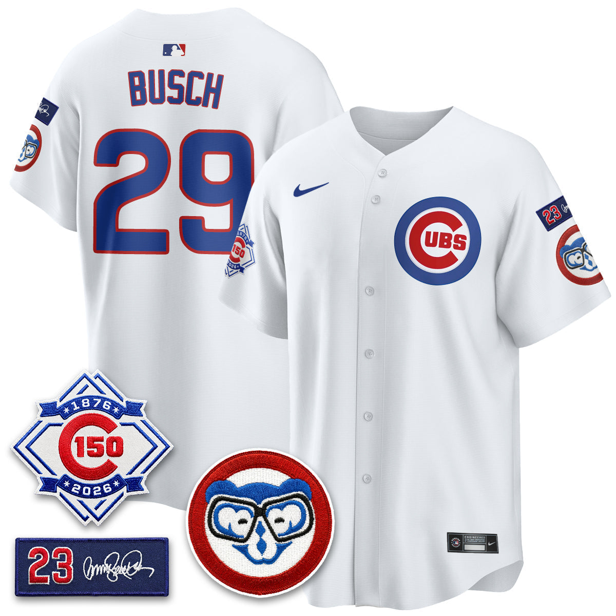 Chicago Cubs 150th Anniversary Holy Cow Vapor Premier Limited Jersey - Stitched