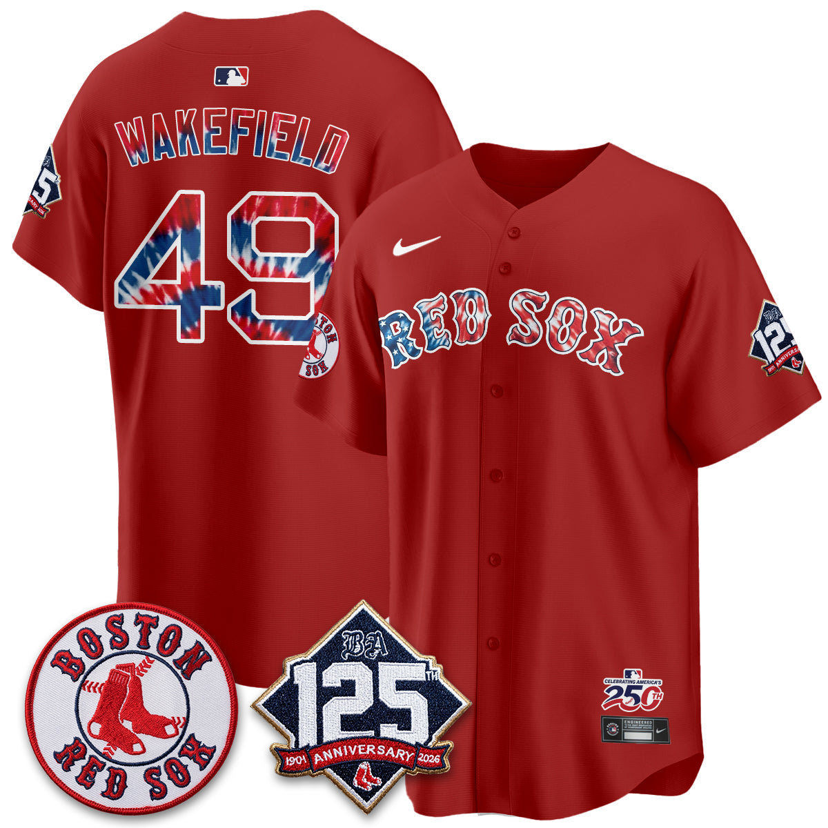 Boston Red Sox Americana 2026 Vapor Limited Jersey - Stitched