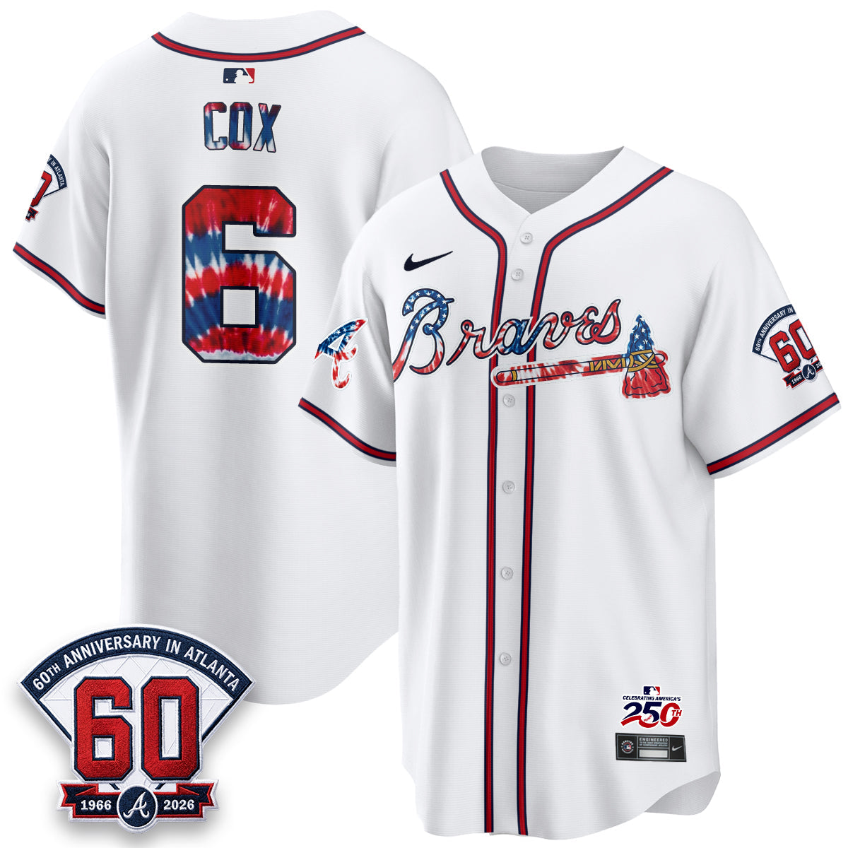 Atlanta Braves Americana 2026 Vapor Limited Jersey - Stitched