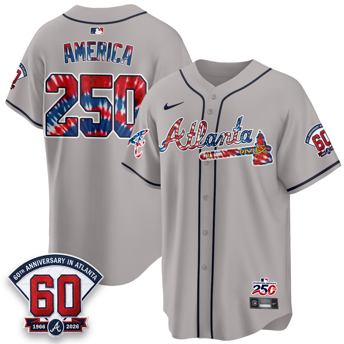 Atlanta Braves Americana 2026 Vapor Limited Jersey - Stitched
