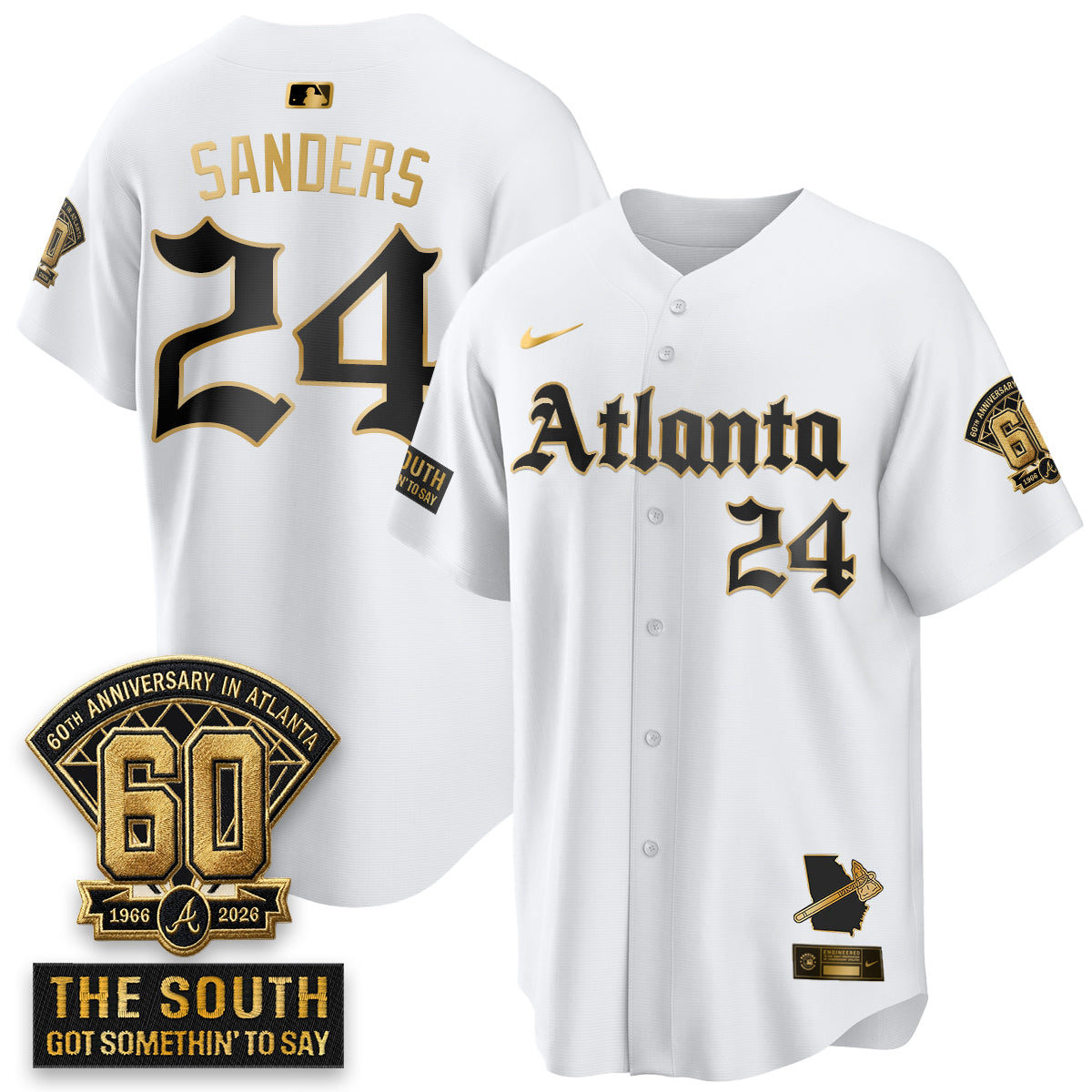 Atlanta Braves 2026 Gothic Edition Vapor Limited Jersey - Stitched V2