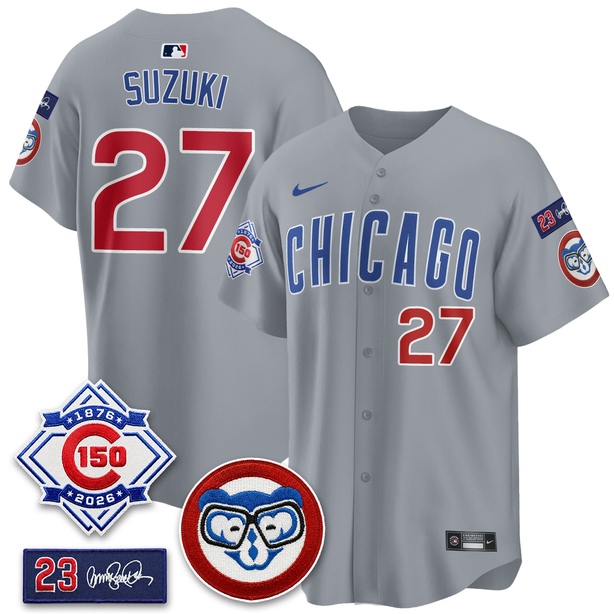 Chicago Cubs 150th Anniversary Holy Cow Vapor Premier Limited Jersey - Stitched
