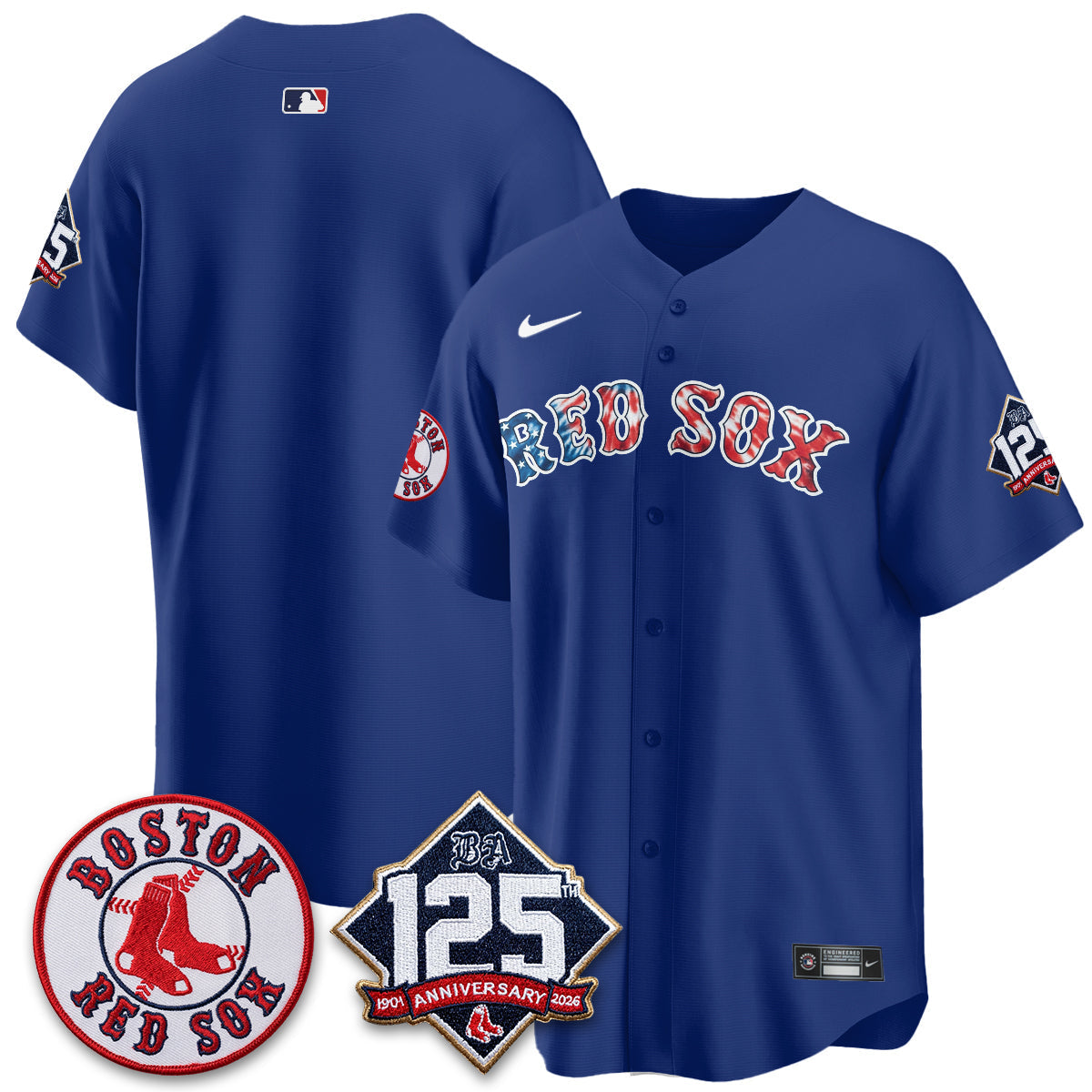 Boston Red Sox Americana 2026 Vapor Limited Jersey - Stitched