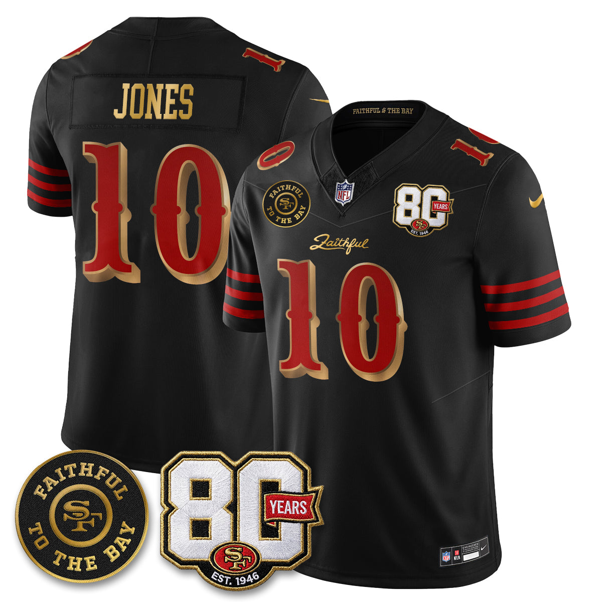 San Francisco Giants “Rivalries” Vapor Limited Jersey - Faithful To The Bay Patch - Stitched