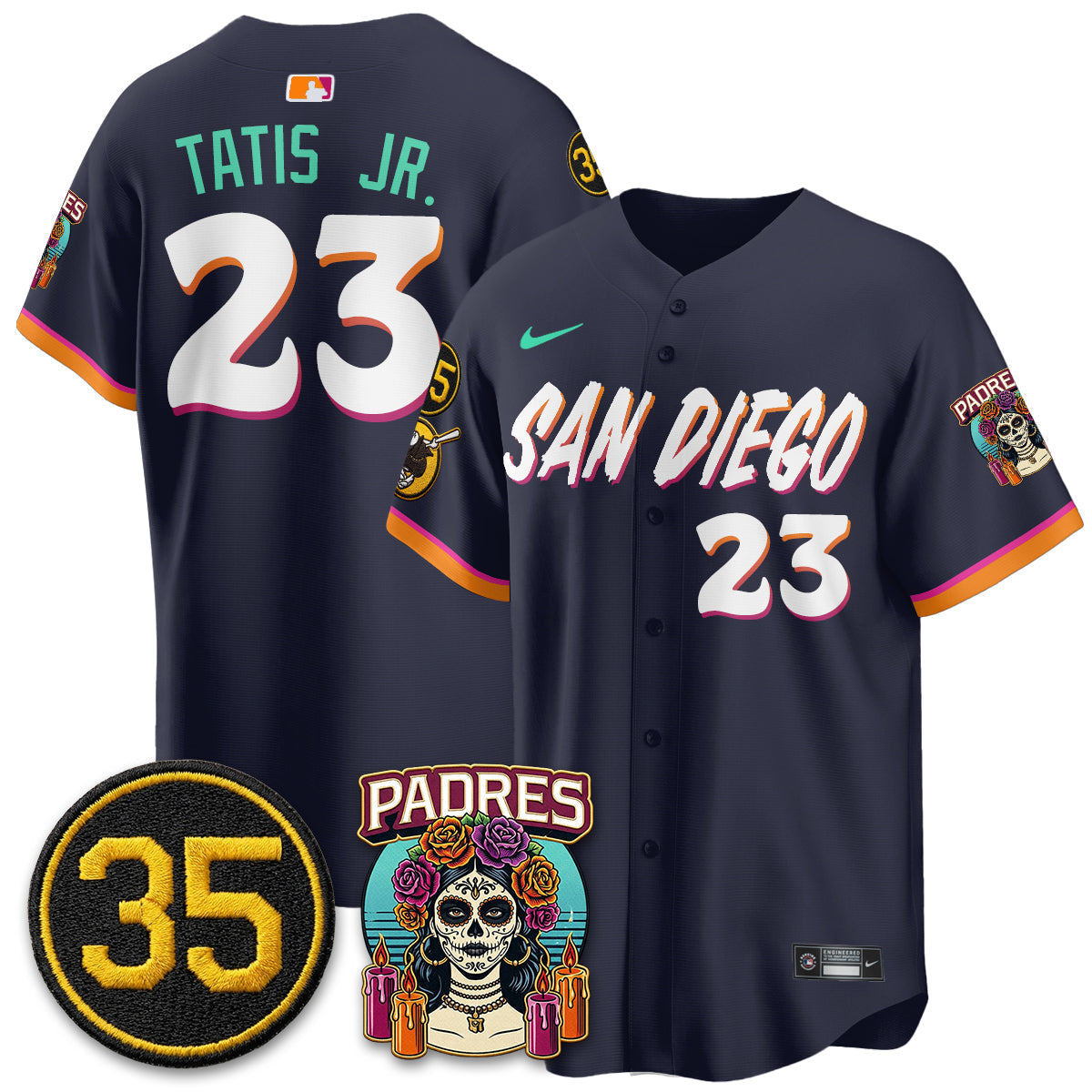 San Diego Padres 2026 City Connect - Remembering Randy Jones Vapor Limited Jersey - Stitched