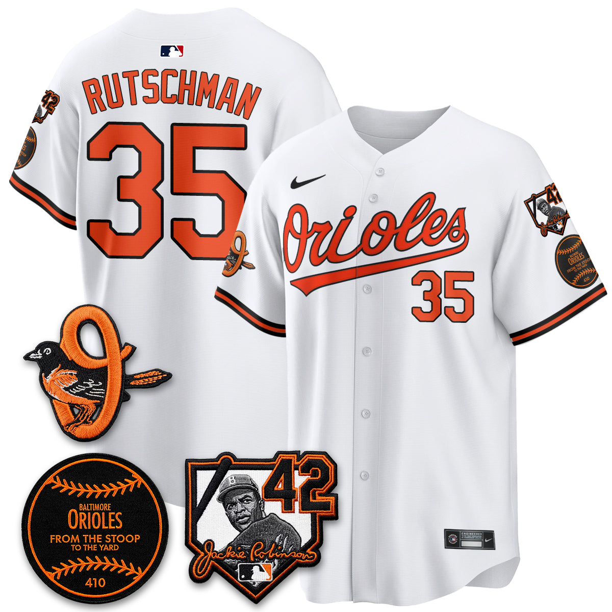 Baltimore Orioles 2026 Jackie Robinson Day Vapor Limited Jersey - Stitched-Cuztomshoes