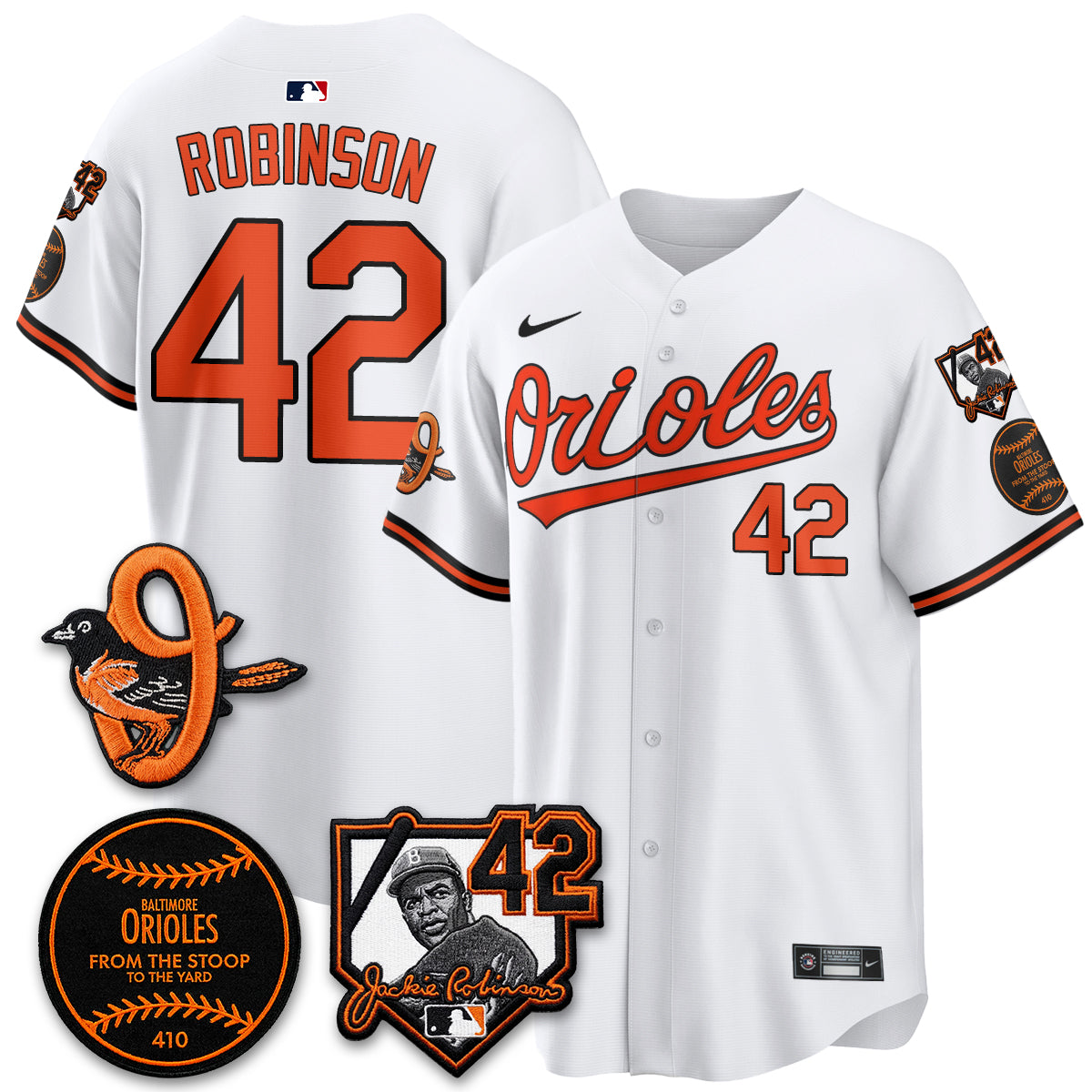 Baltimore Orioles 2026 Jackie Robinson Day Vapor Limited Jersey - Stitched-Cuztomshoes