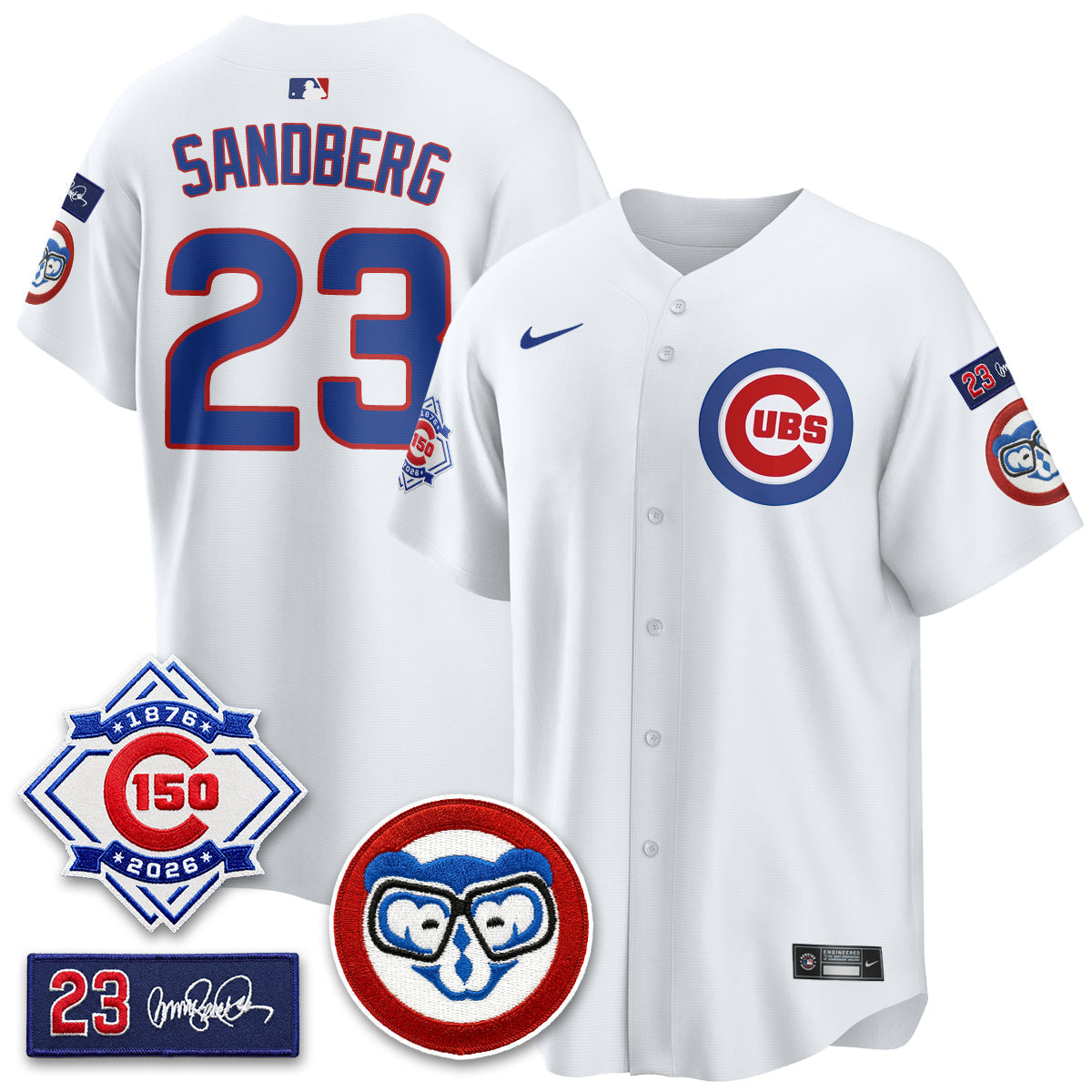 Chicago Cubs 150th Anniversary Holy Cow Vapor Premier Limited Jersey - Stitched