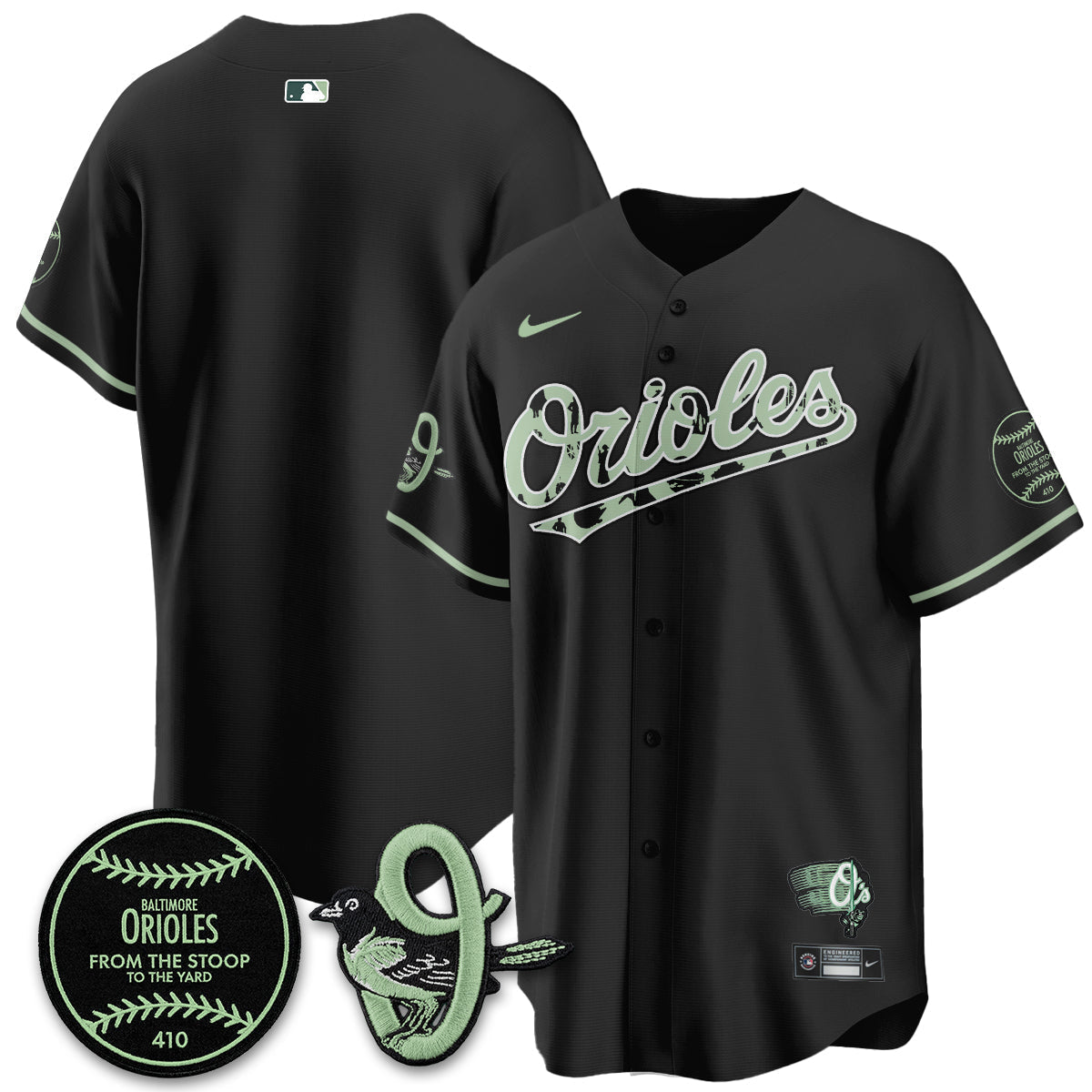 Baltimore Orioles x SW Vapor Premier Limited Jersey - Stitched