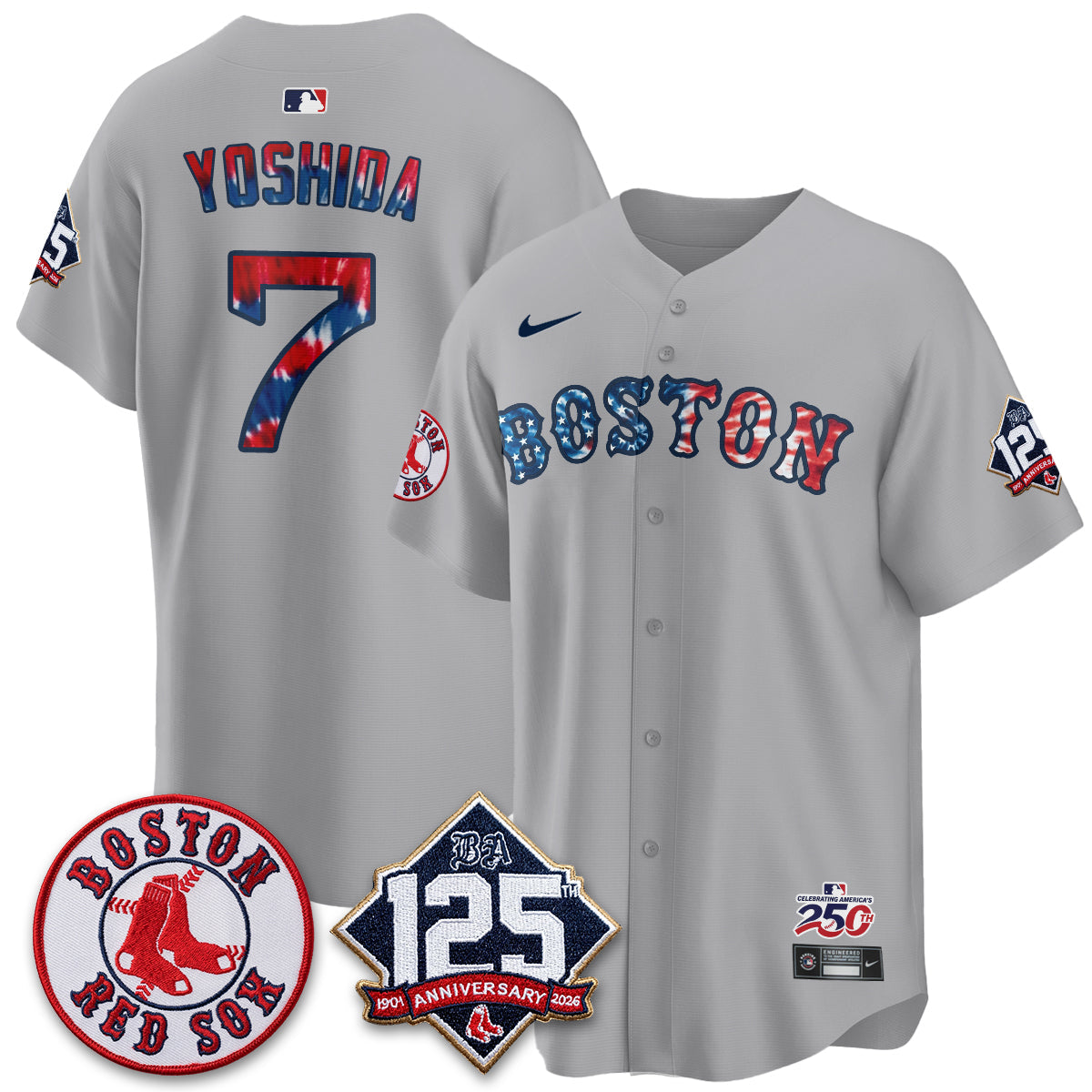 Boston Red Sox Americana 2026 Vapor Limited Jersey - Stitched
