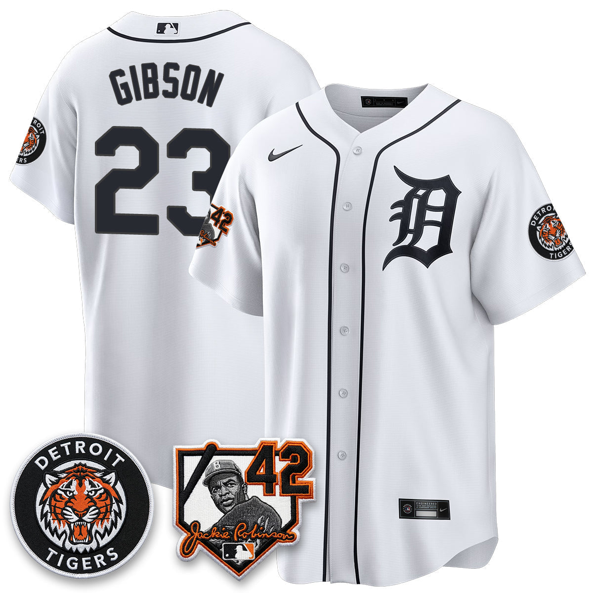 Detroit Tigers 2026 Jackie Robinson Day Vapor Limited Jersey - Stitched