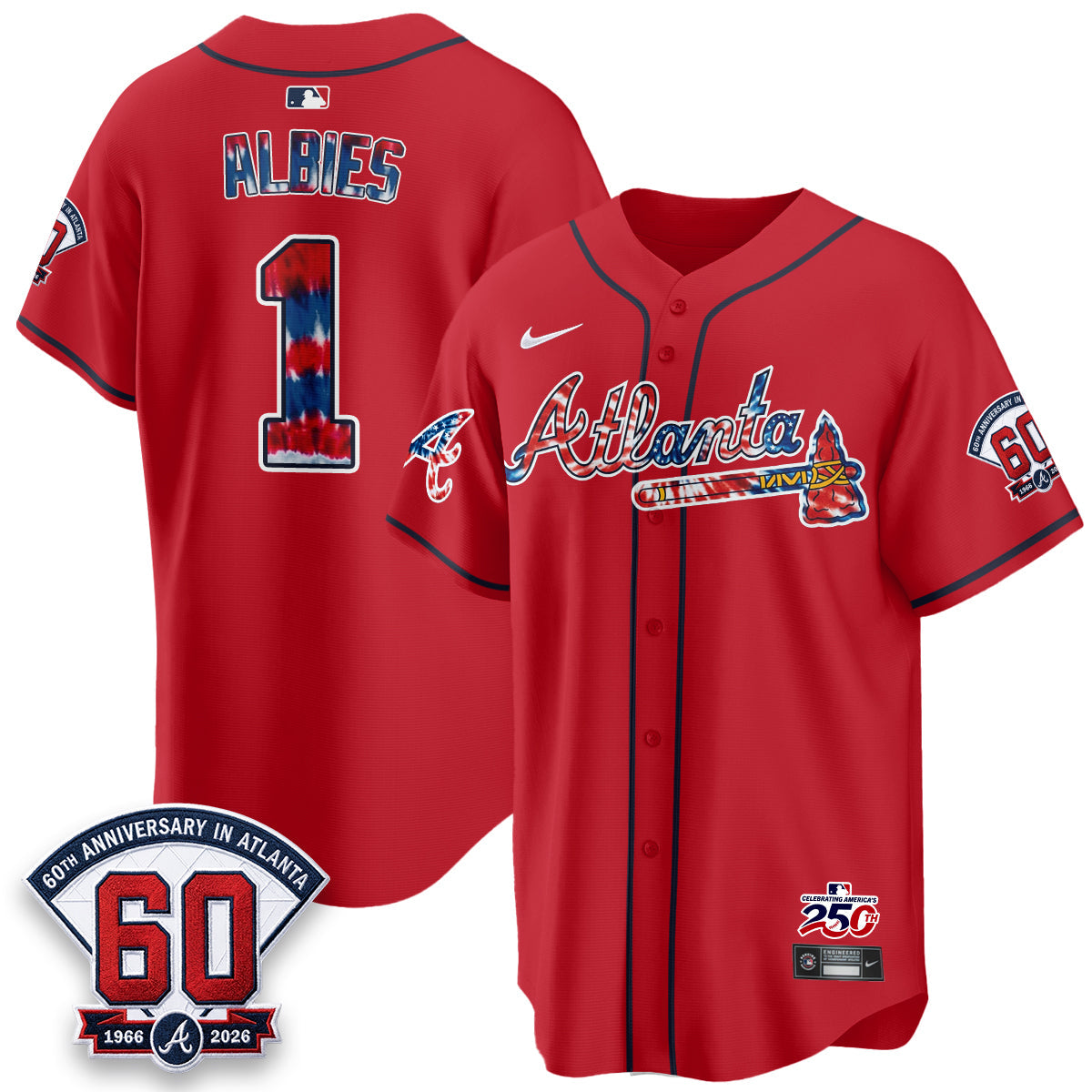 Atlanta Braves Americana 2026 Vapor Limited Jersey - Stitched