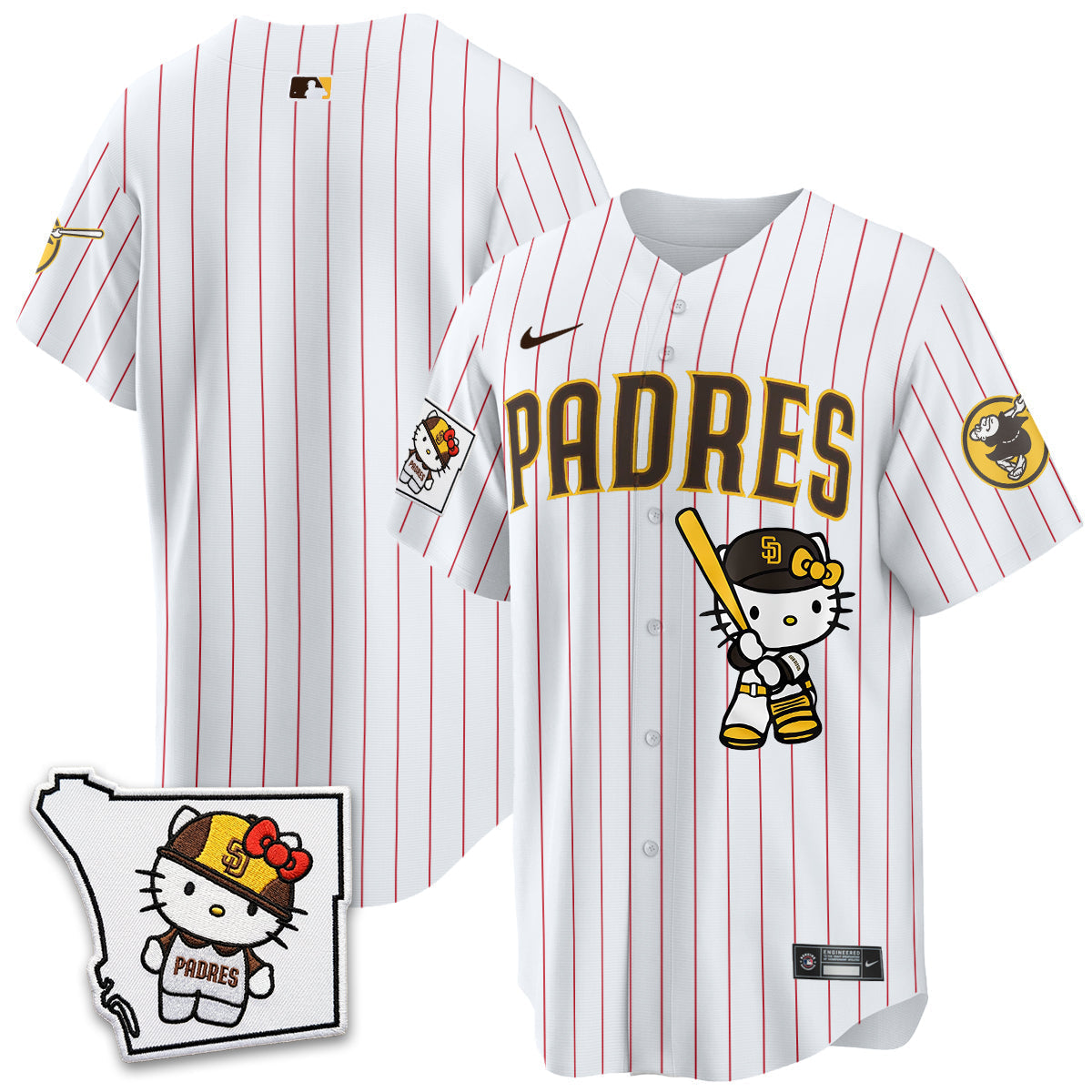 San Diego Padres x Meow KT Vapor Limited Jersey - Stitched V2