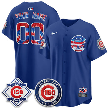 Chicago Cubs 2026 Americana Vapor Limited Custom Jersey - Stitched