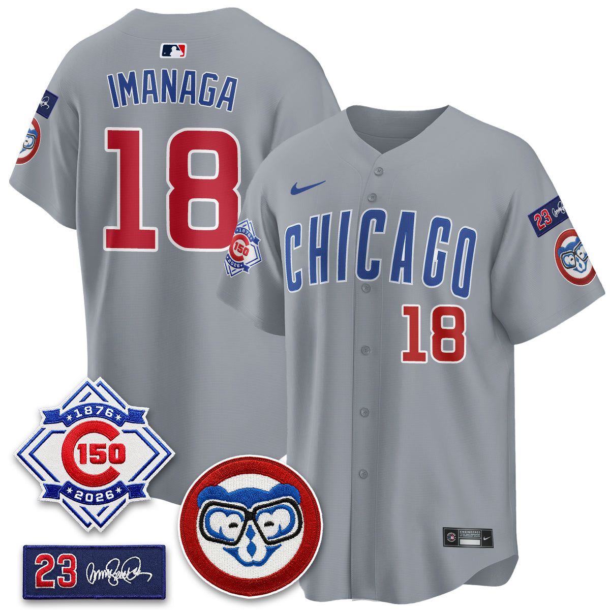 Chicago Cubs 150th Anniversary Holy Cow Vapor Premier Limited Jersey - Stitched