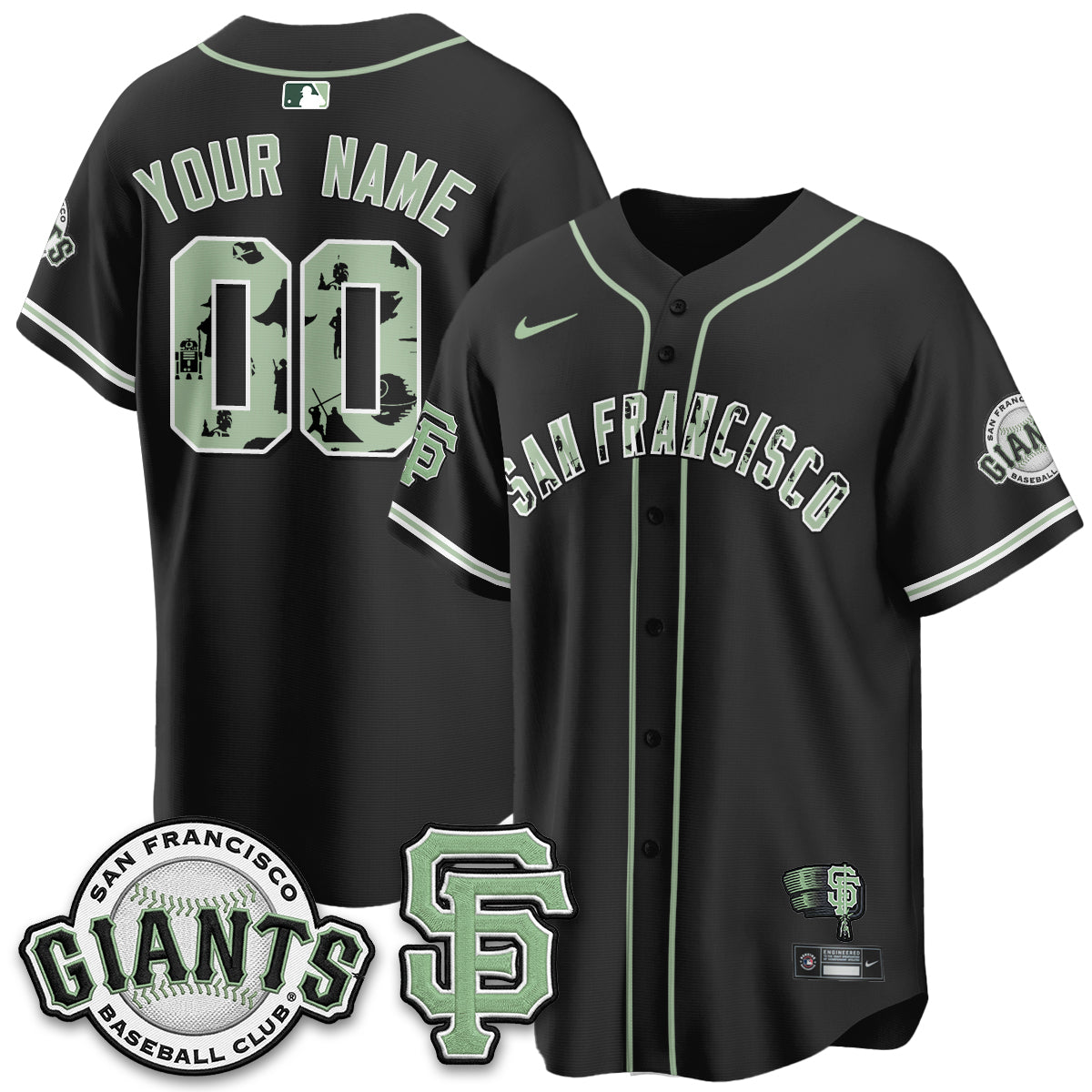 San Francisco Giants 2026 SW Vapor Limited Custom Jersey - Stitched