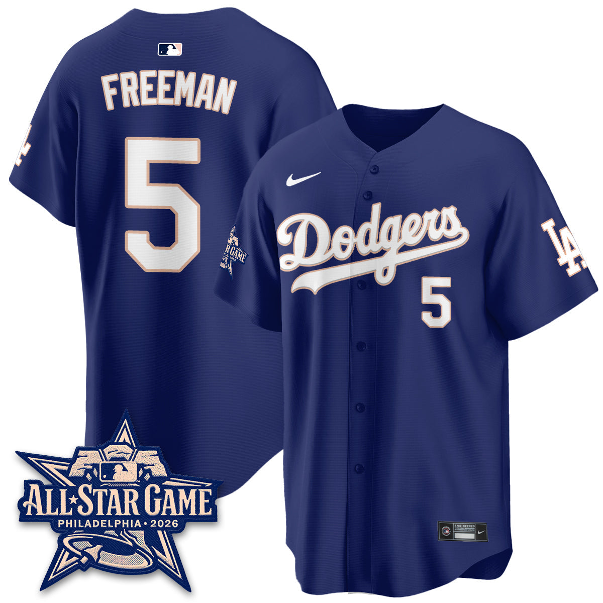 Los Angeles Dodgers All Star Game 2026 Vapor Jersey - Stitched-Cuztomshoes