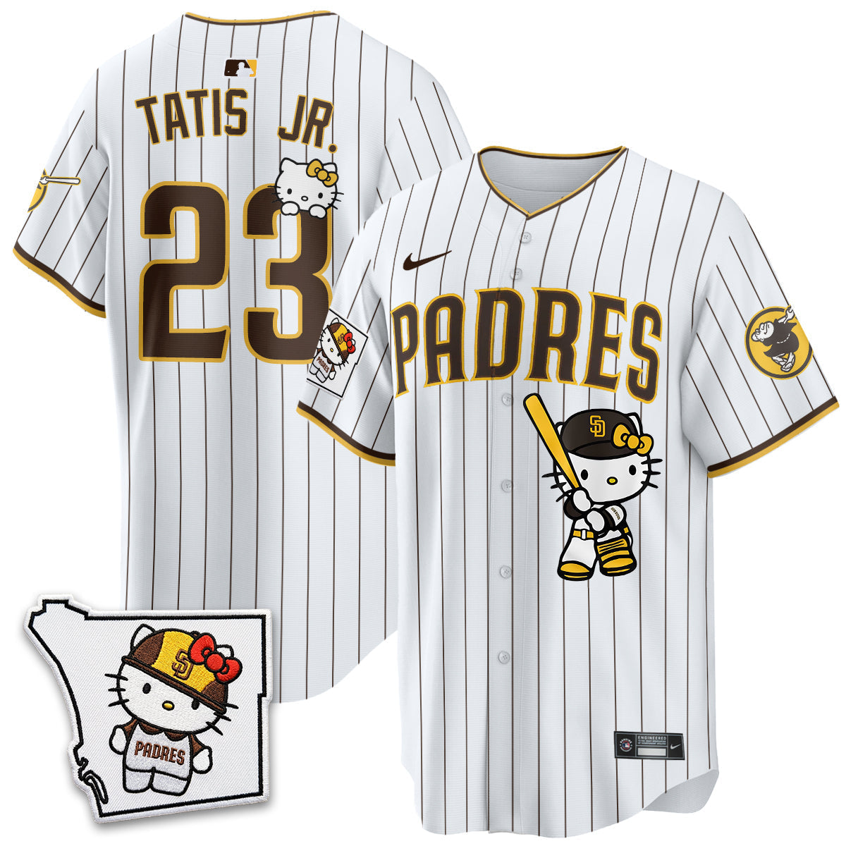 San Diego Padres x Meow KT Vapor Limited Jersey - Stitched V2