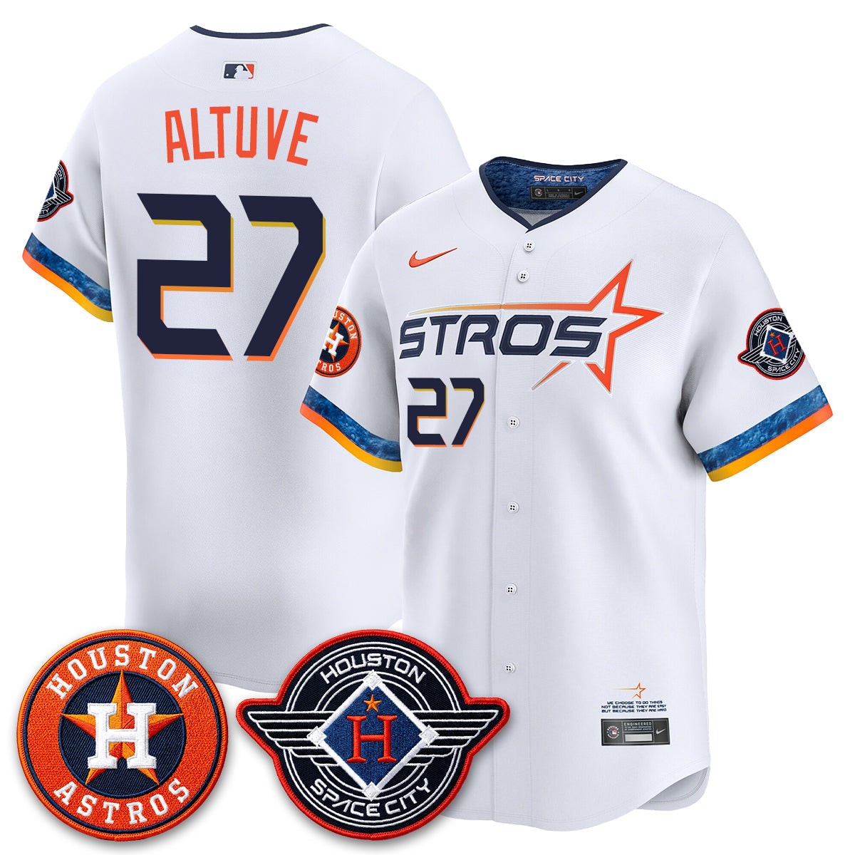 Houston Astros 2026 Space City Vapor Limited Jersey - Stitched-Cuztomshoes