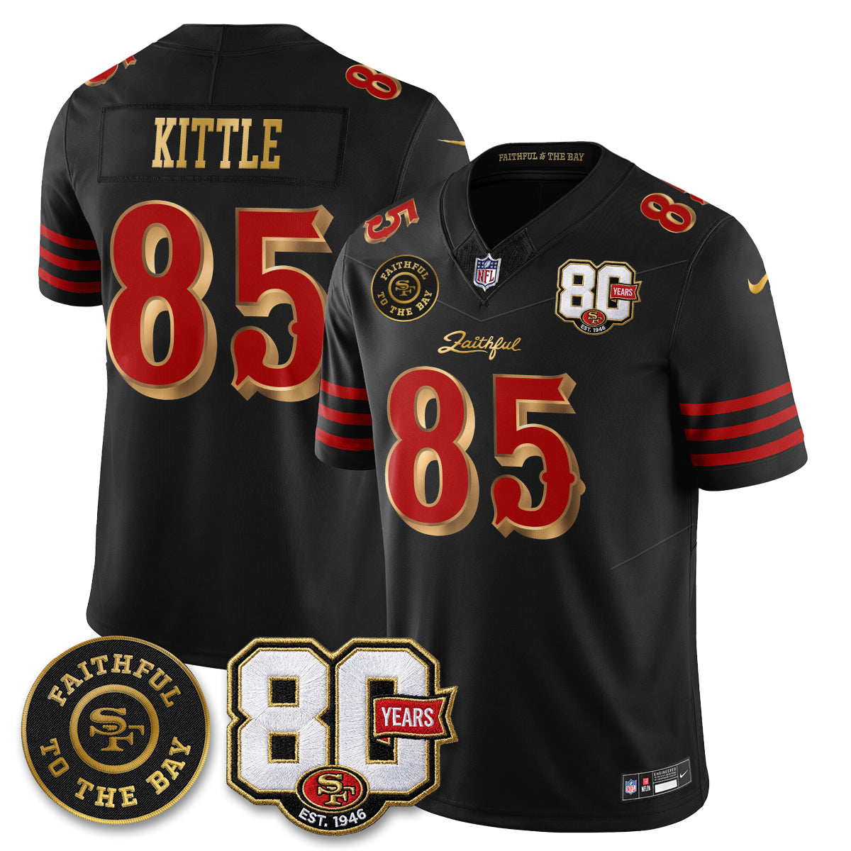 San Francisco Giants “Rivalries” Vapor Limited Jersey - Faithful To The Bay Patch - Stitched