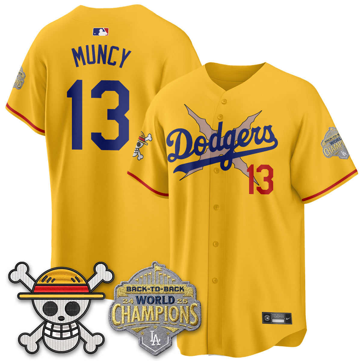 Los Angeles Dodgers x OP Vapor Jersey -Stitched V2-Cuztomshoes