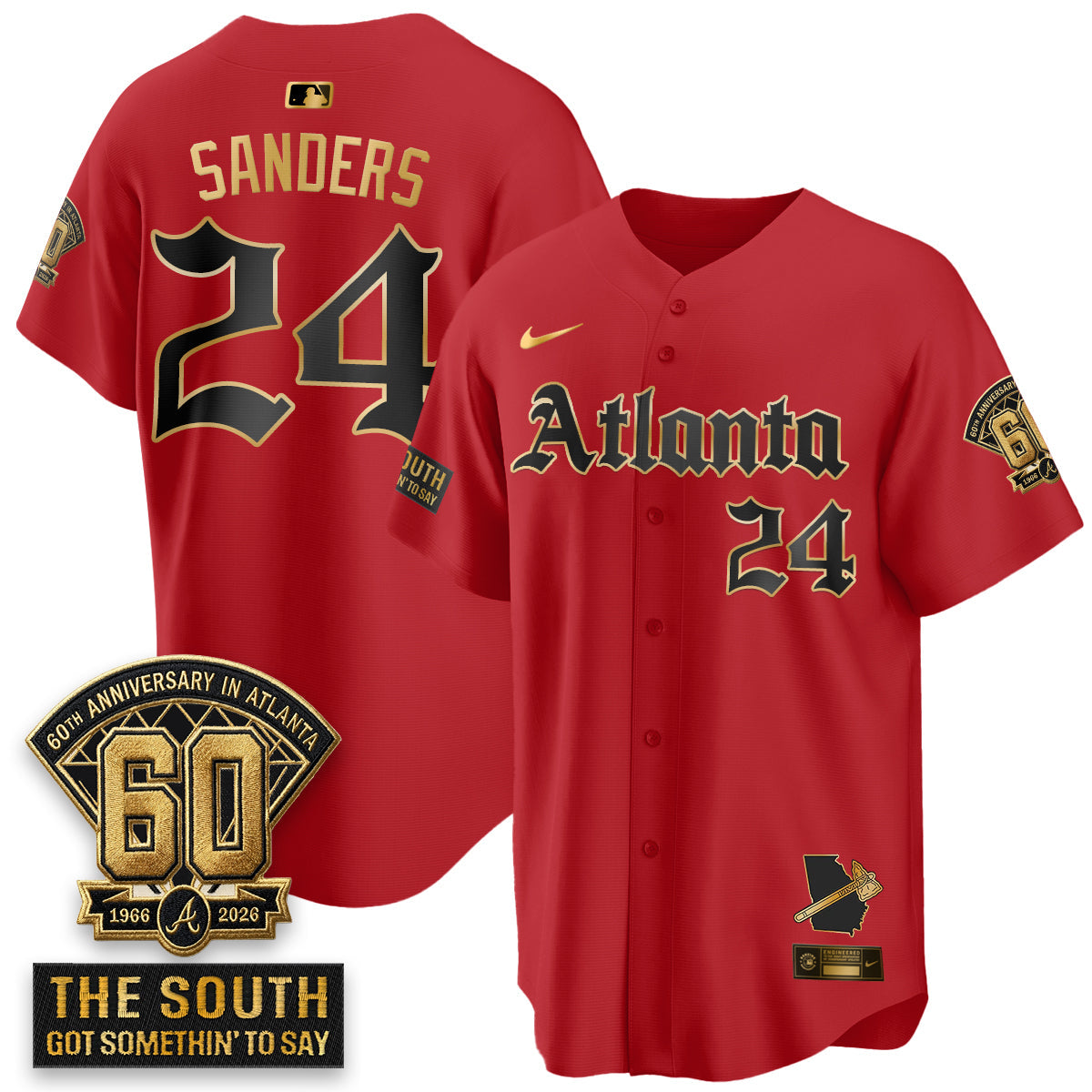 Atlanta Braves 2026 Gothic Edition Vapor Limited Jersey - Stitched V2